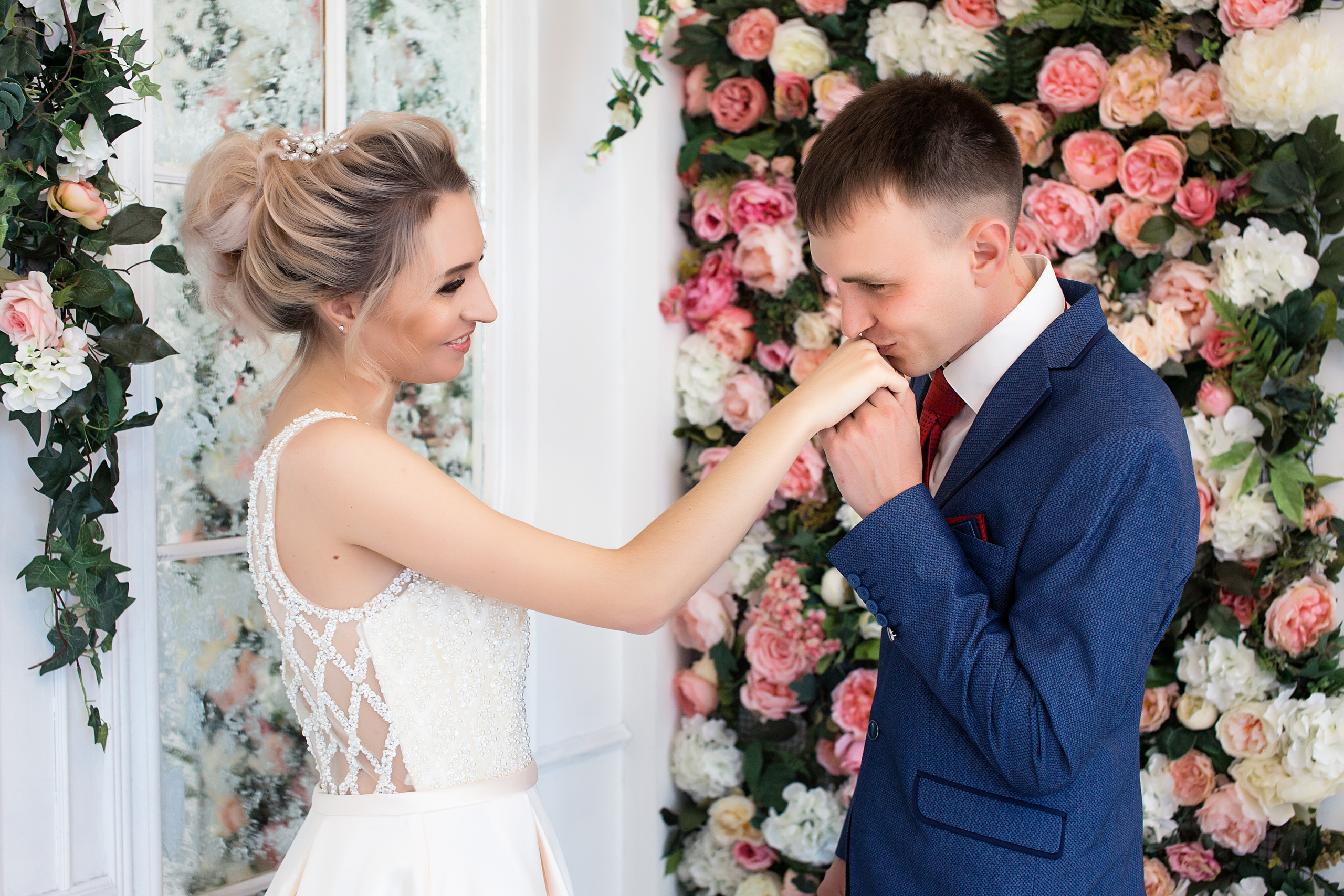 Свадебная съёмка в студии. Свадебный и семейный фотограф/видеограф в Краснодаре Наталья Осинская