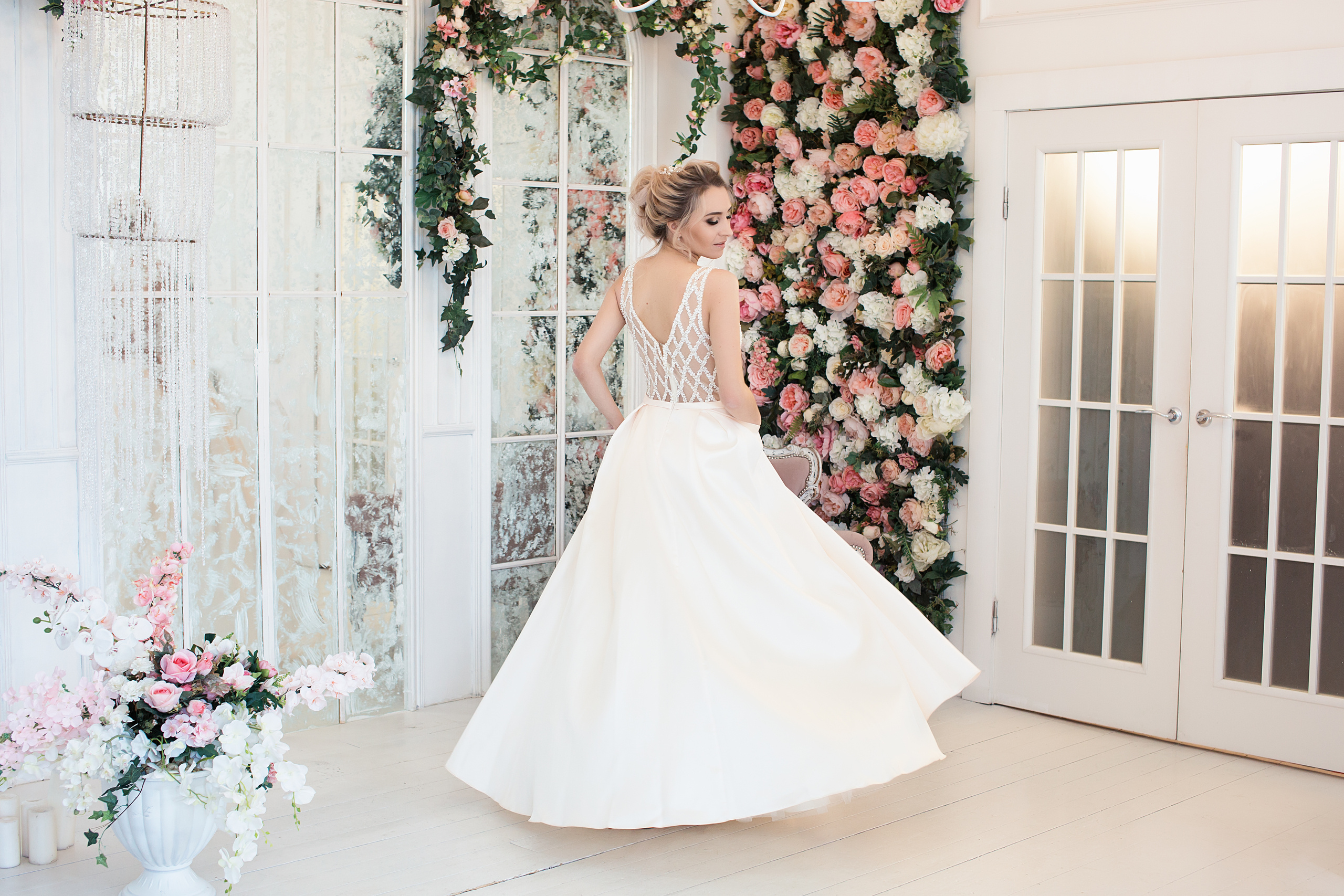 Свадебная съёмка в студии. Свадебный и семейный фотограф/видеограф в Краснодаре Наталья Осинская