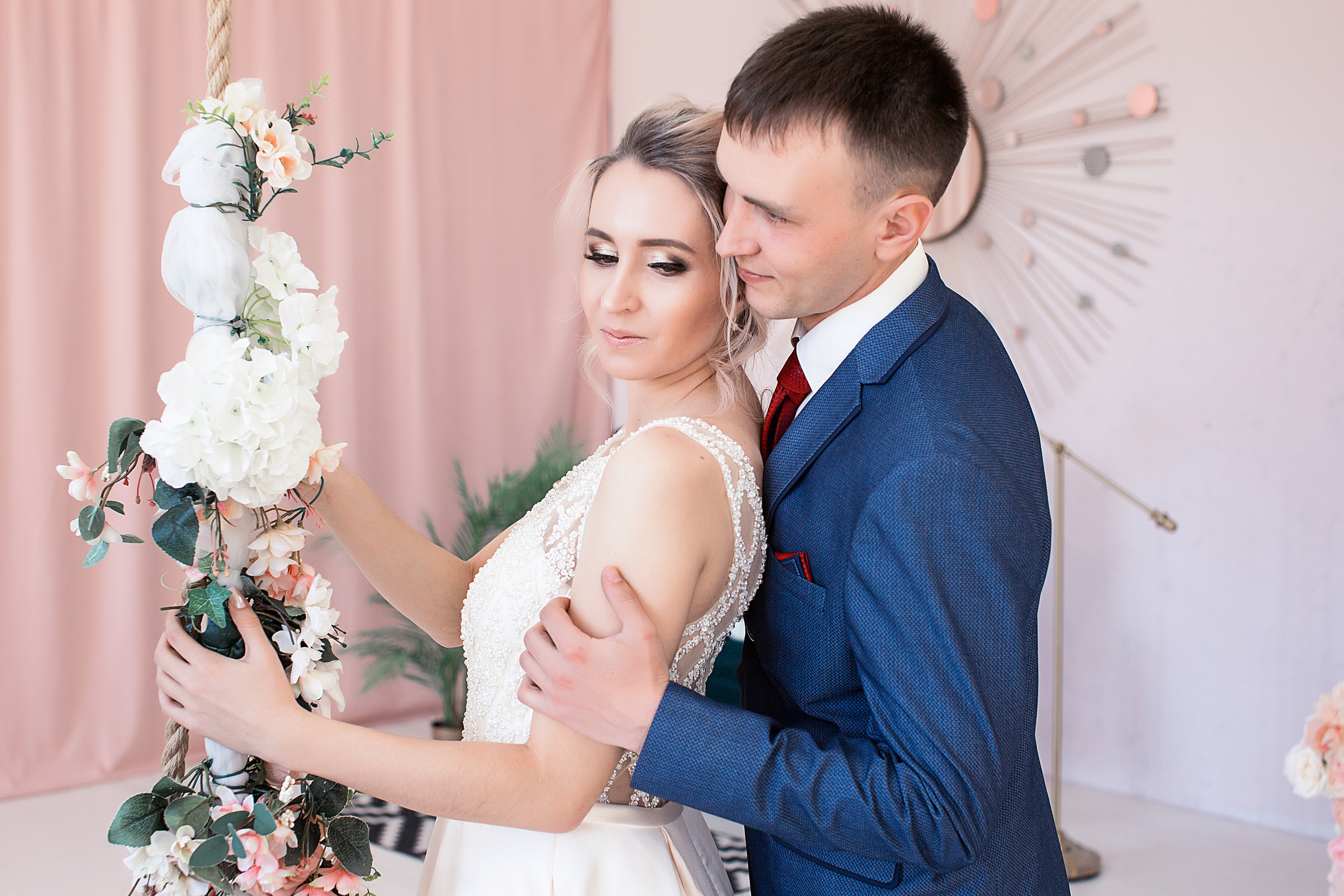 Свадебная съёмка в студии. Свадебный и семейный фотограф/видеограф в Краснодаре Наталья Осинская