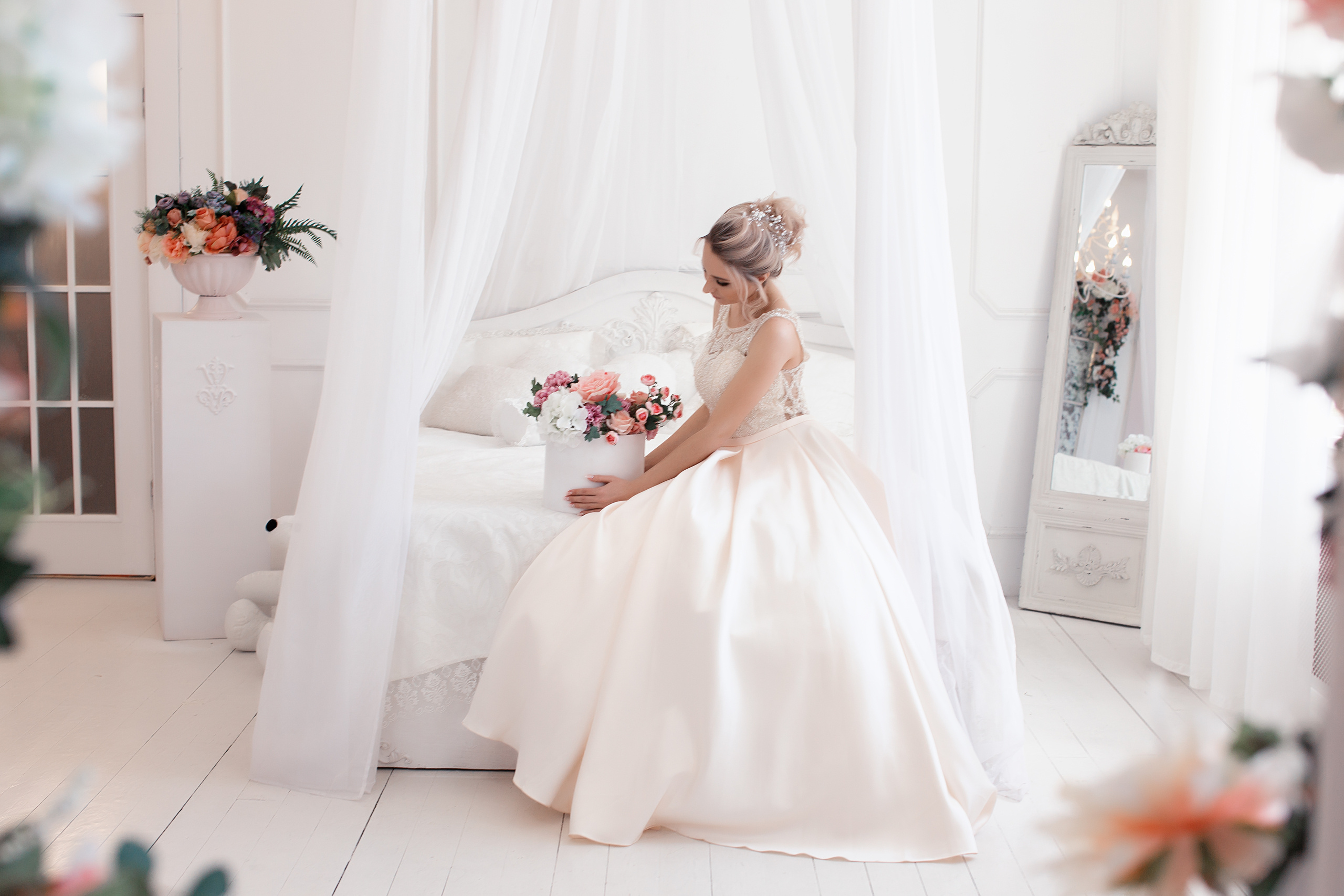 Свадебная съёмка в студии. Свадебный и семейный фотограф/видеограф в Краснодаре Наталья Осинская