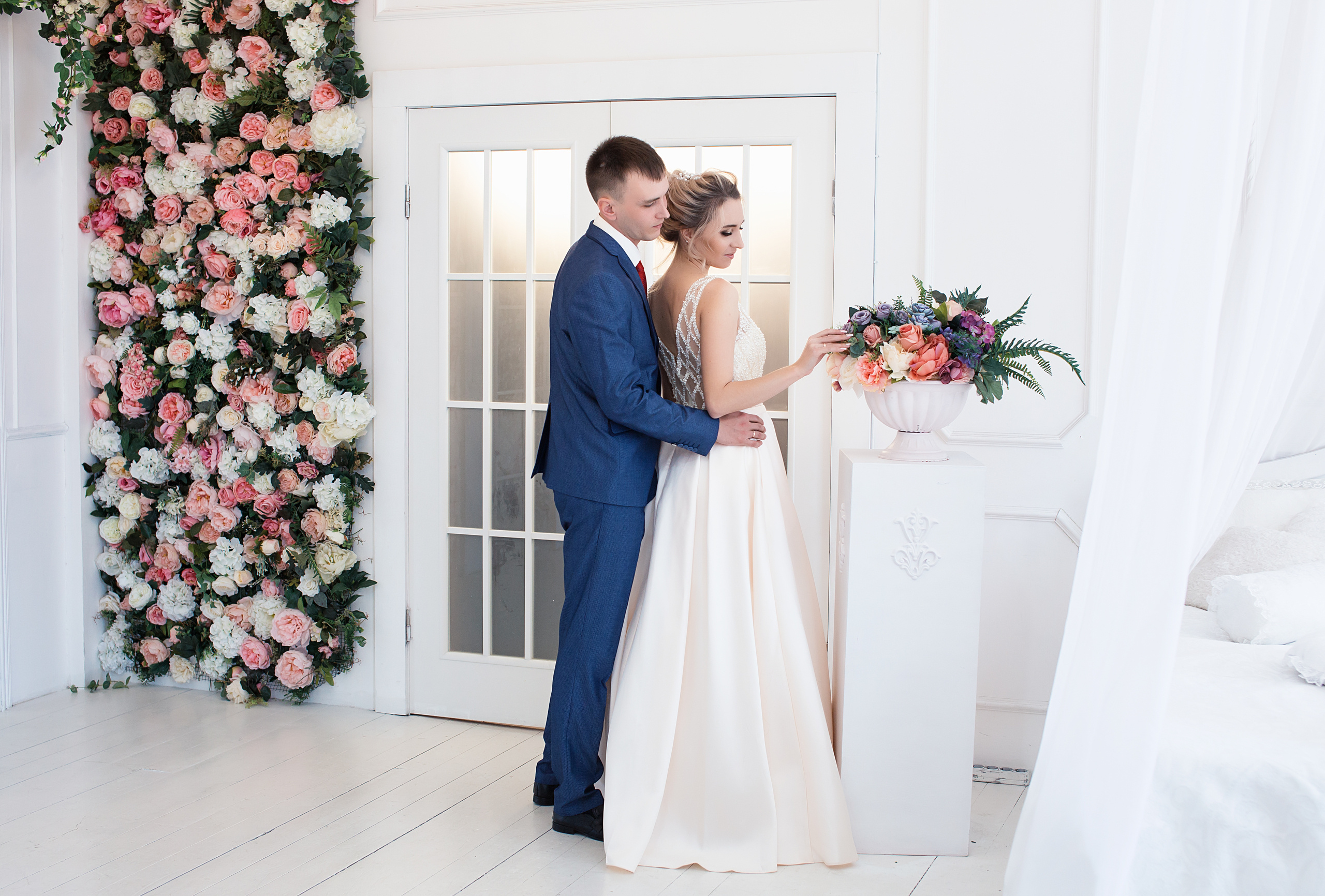 Свадебная съёмка в студии. Свадебный и семейный фотограф/видеограф в Краснодаре Наталья Осинская