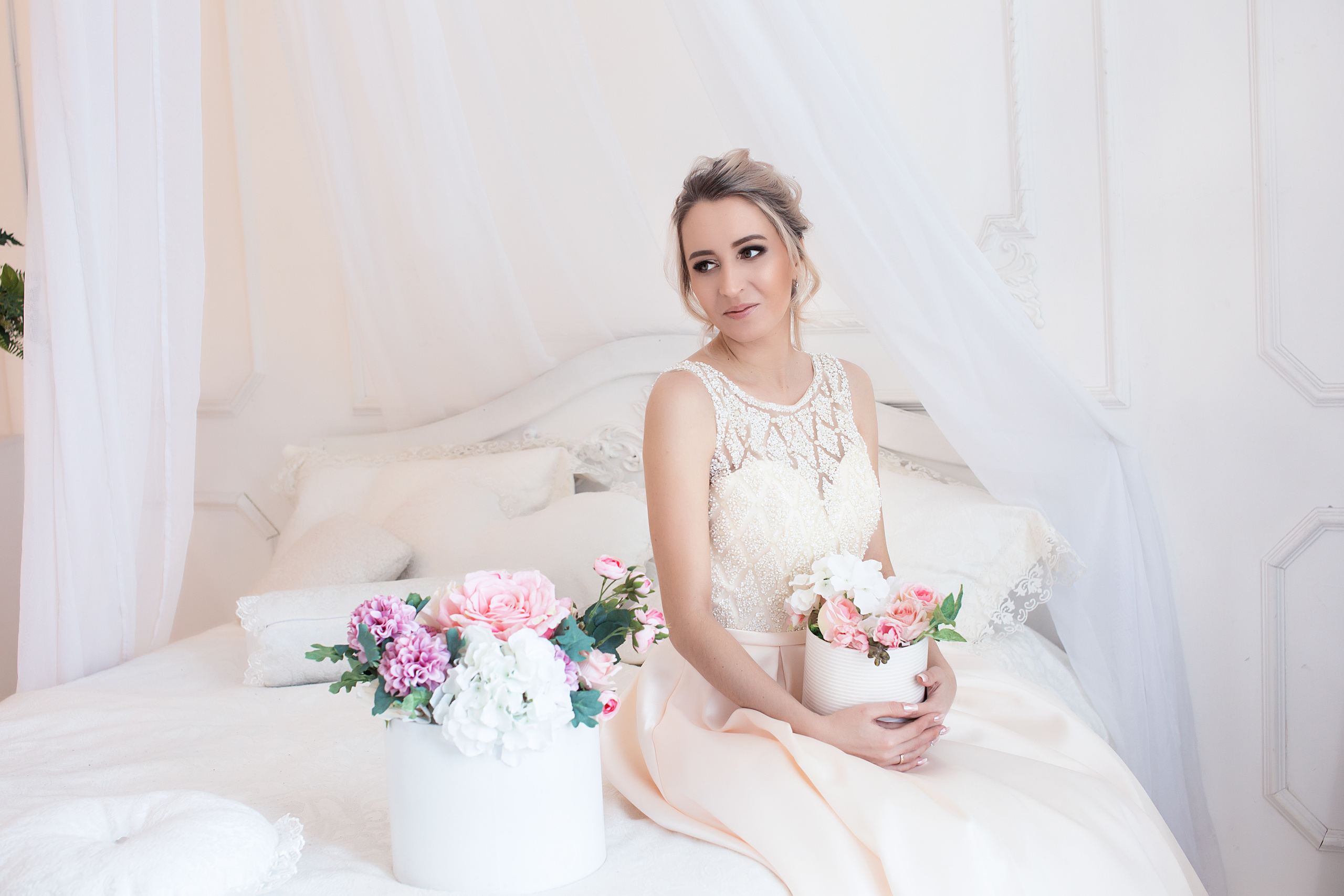 Свадебная съёмка в студии. Свадебный и семейный фотограф/видеограф в Краснодаре Наталья Осинская