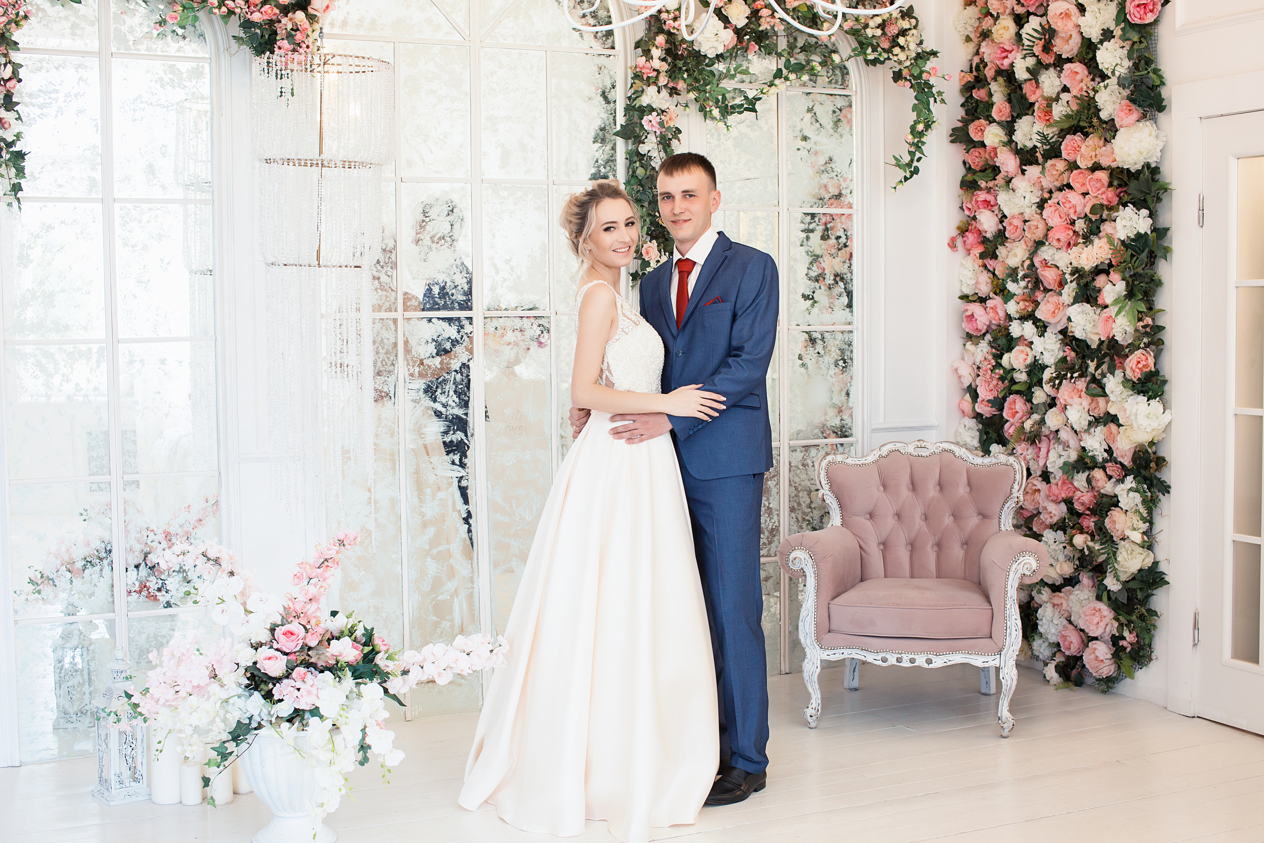 Свадебная съёмка в студии. Свадебный и семейный фотограф/видеограф в Краснодаре Наталья Осинская