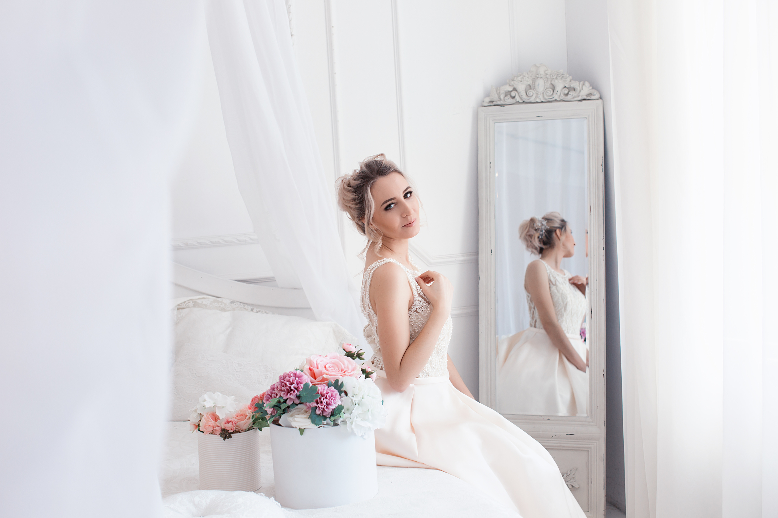 Свадебная съёмка в студии. Свадебный и семейный фотограф/видеограф в Краснодаре Наталья Осинская