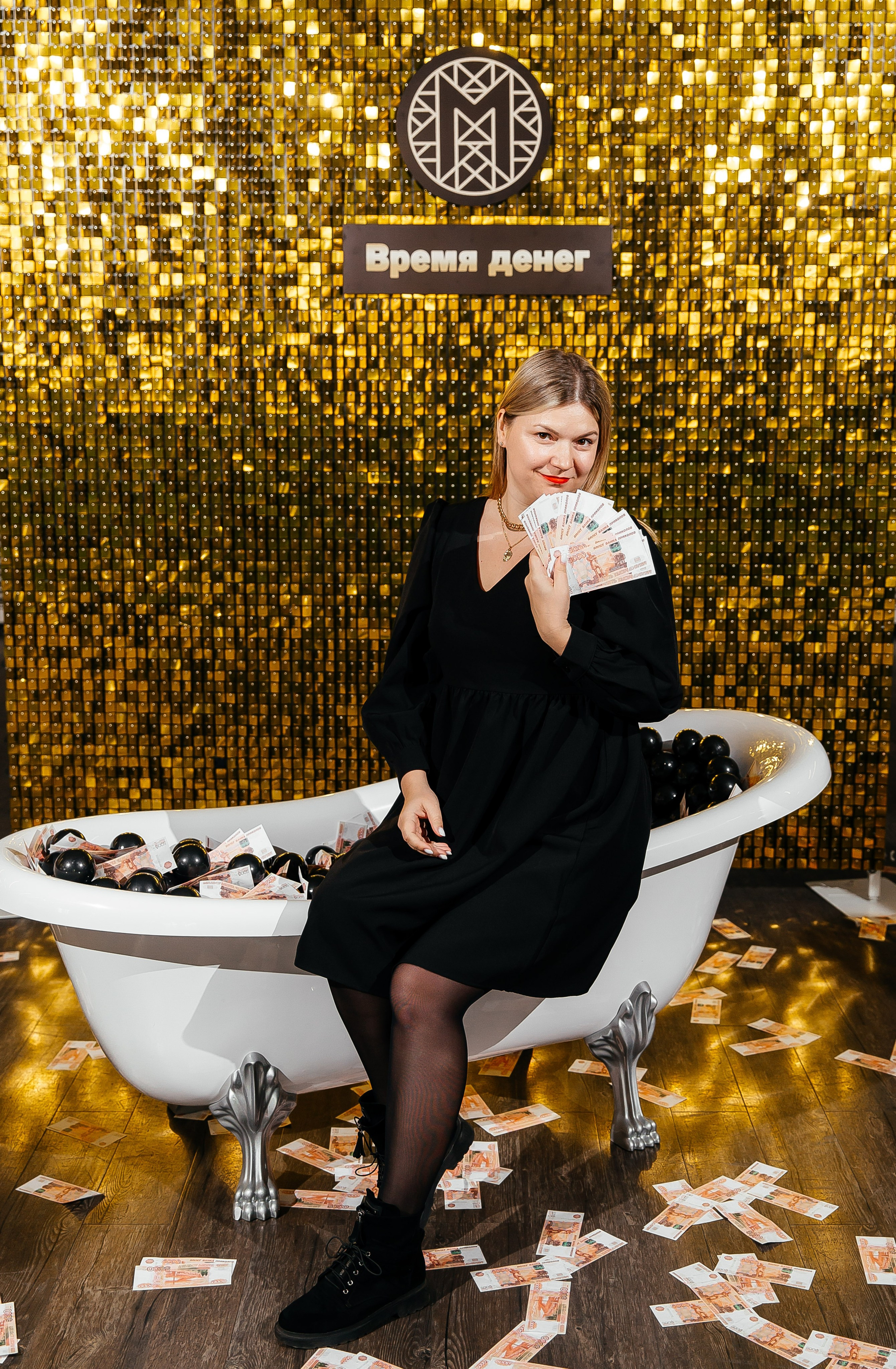 Фотозона+выступление спикеров. Фотограф в Красноярске Надежда Воскресенская