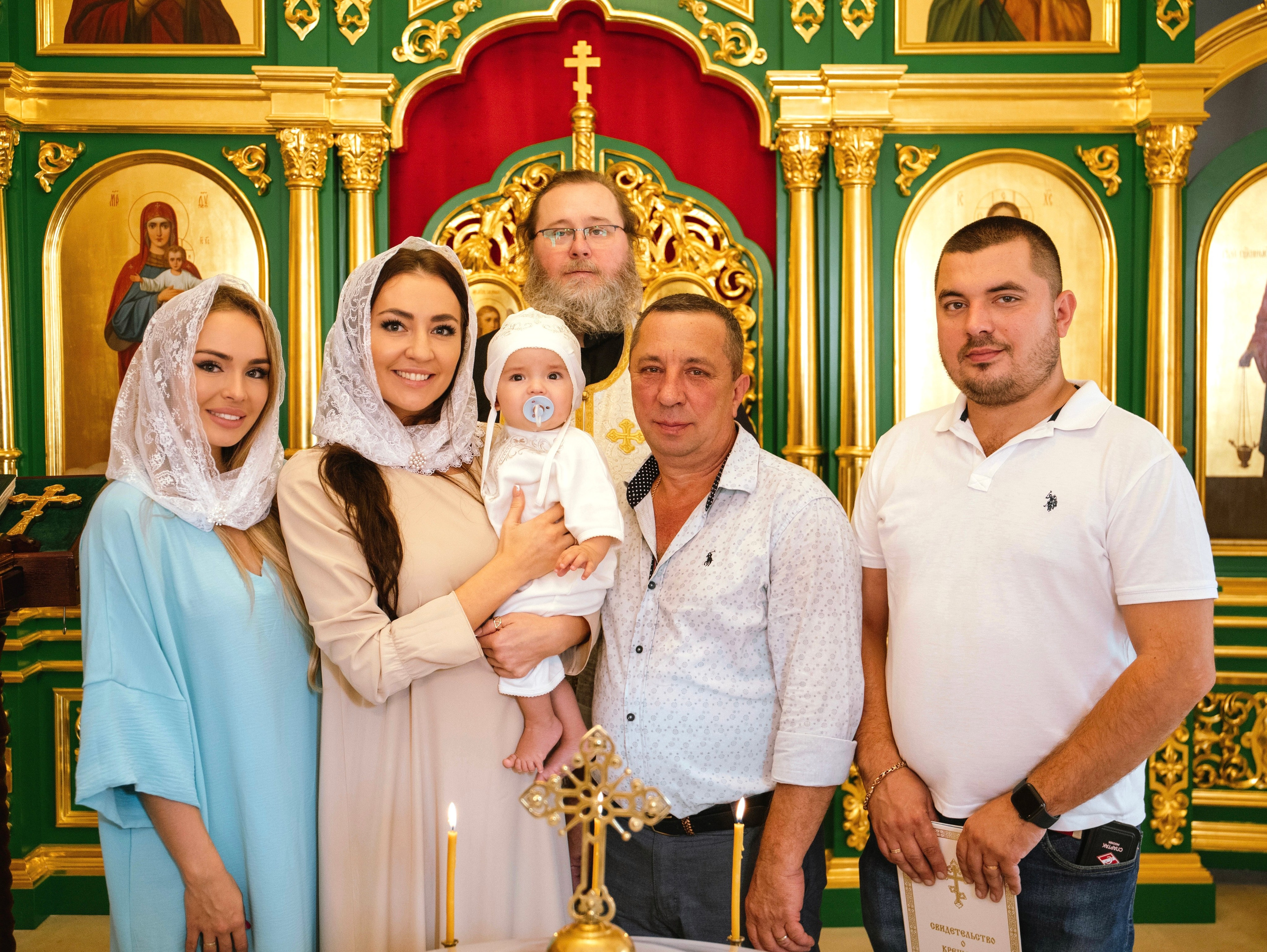 Крещение. Свадебный и семейный фотограф в Москве Мила Широких