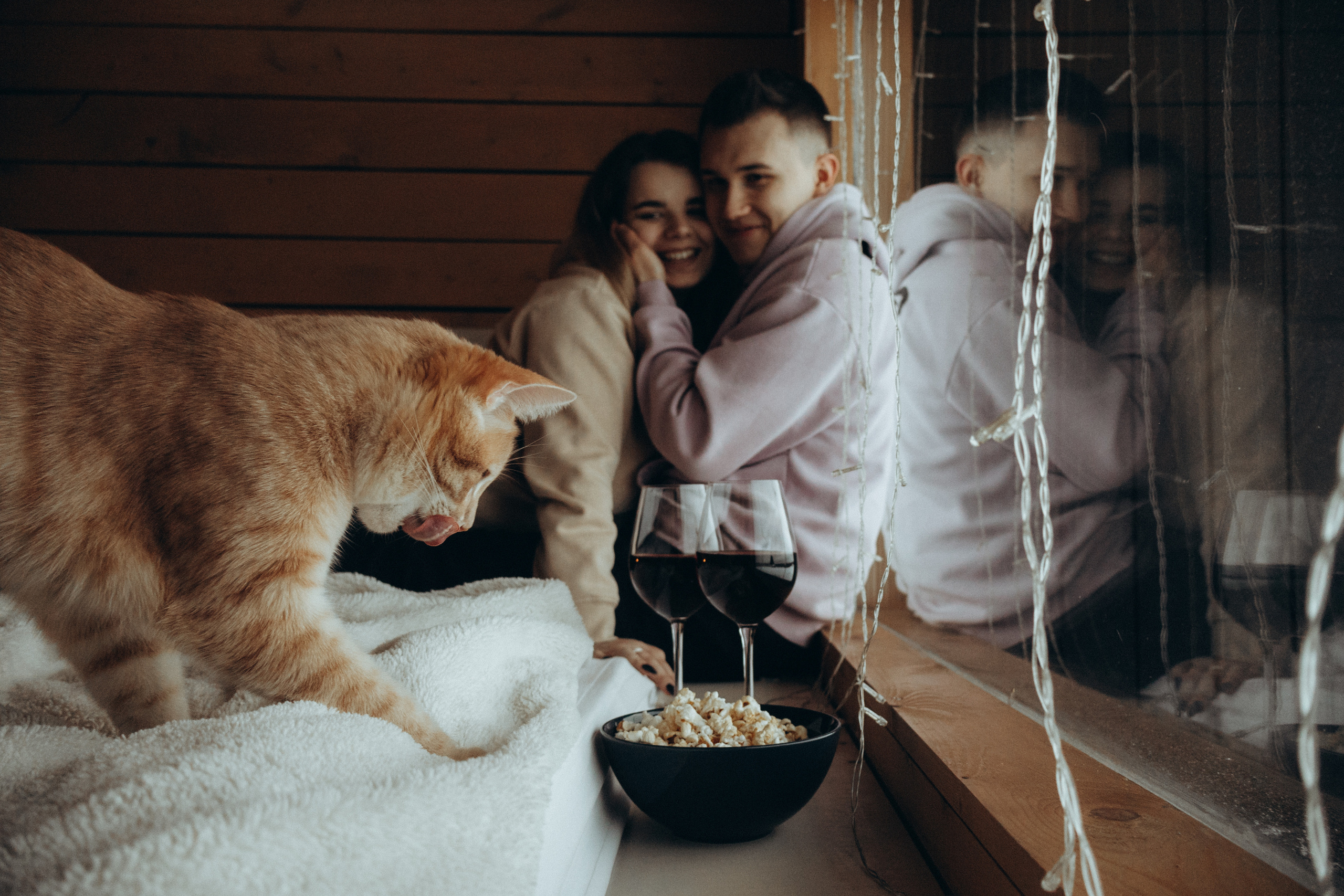 Двое, не считая кота. Фотограф Москва Алёна Суворова