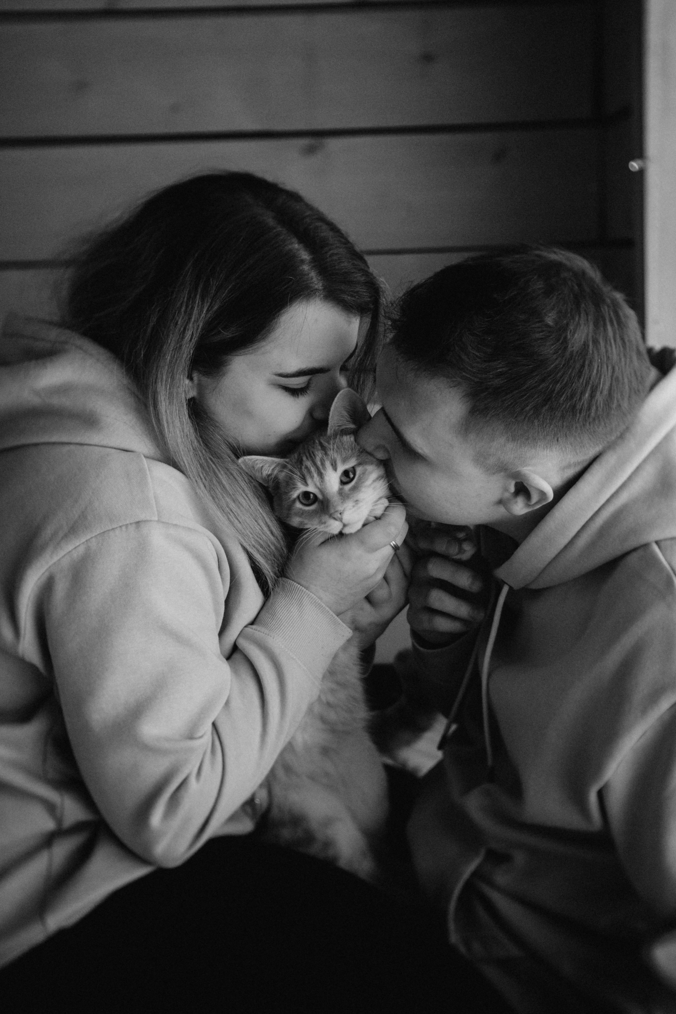 Двое, не считая кота. Фотограф Москва Алёна Суворова