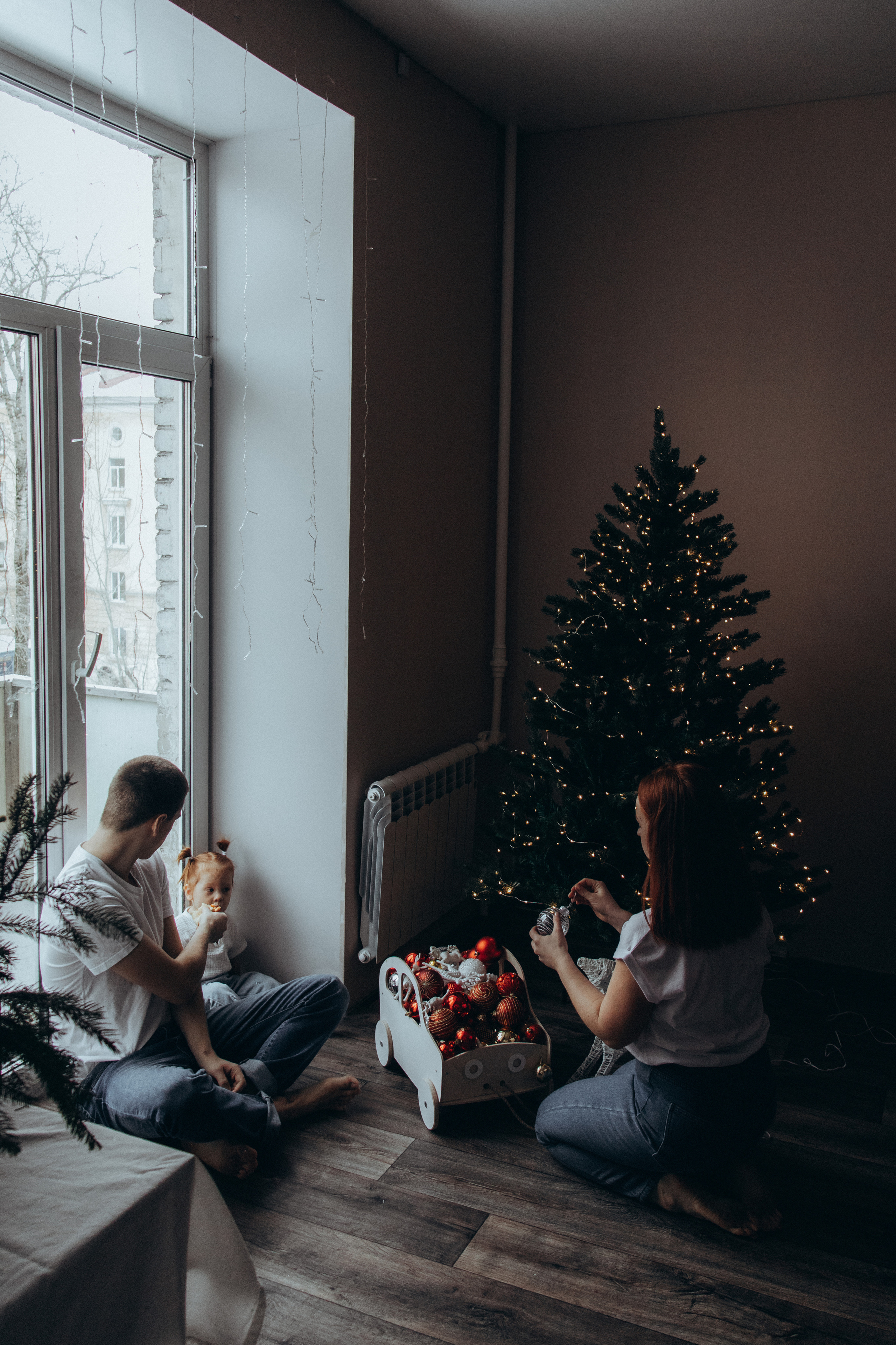 Первый Новый год в своей квартире. Фотограф Москва Алёна Суворова
