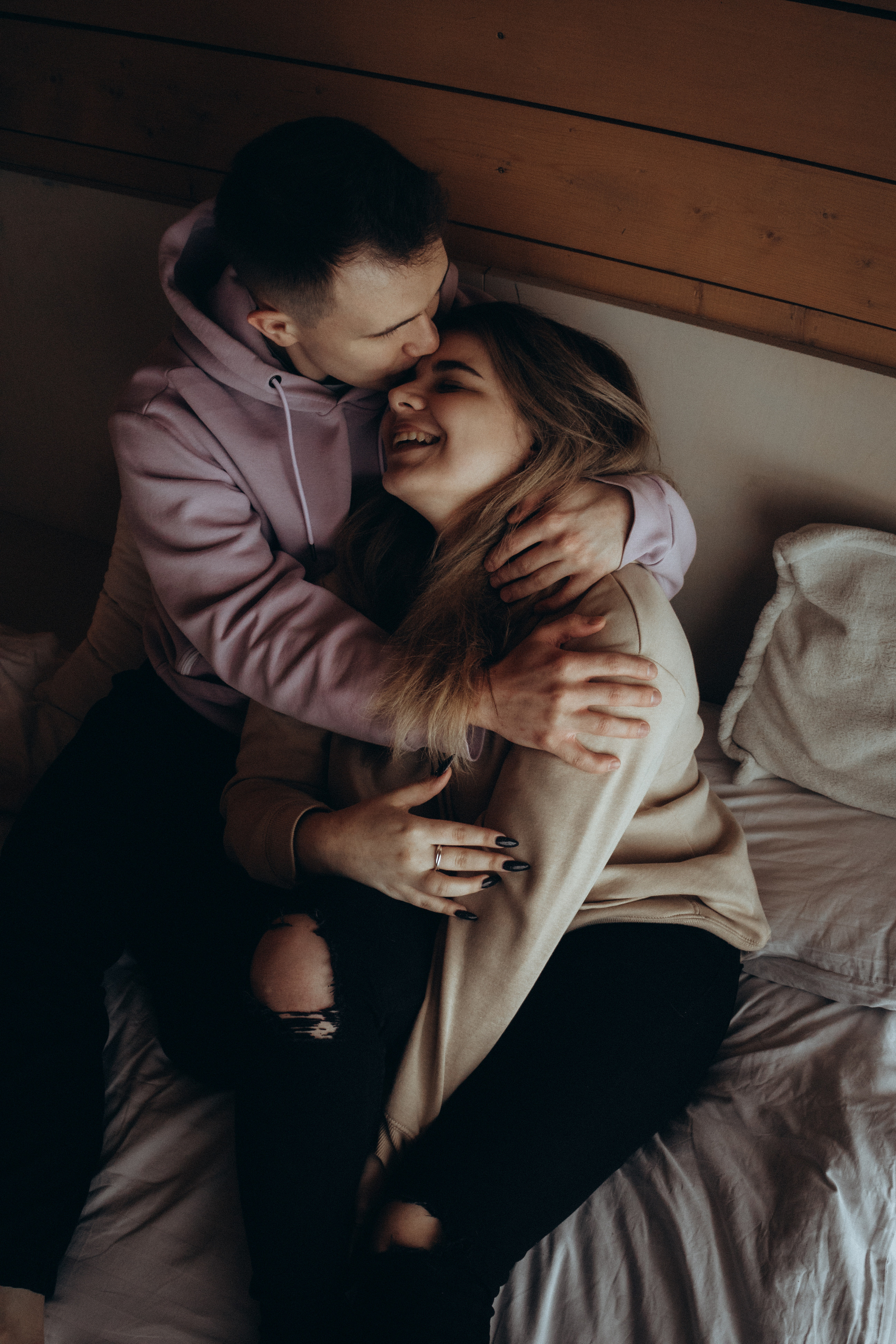 Двое, не считая кота. Фотограф Москва Алёна Суворова