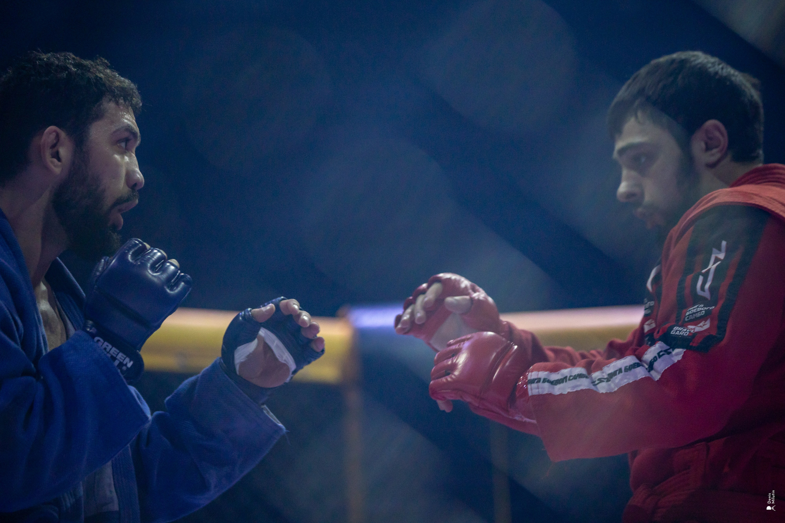 Бои в клетке «Северный Воин». Портретный фотограф Денис Милютин