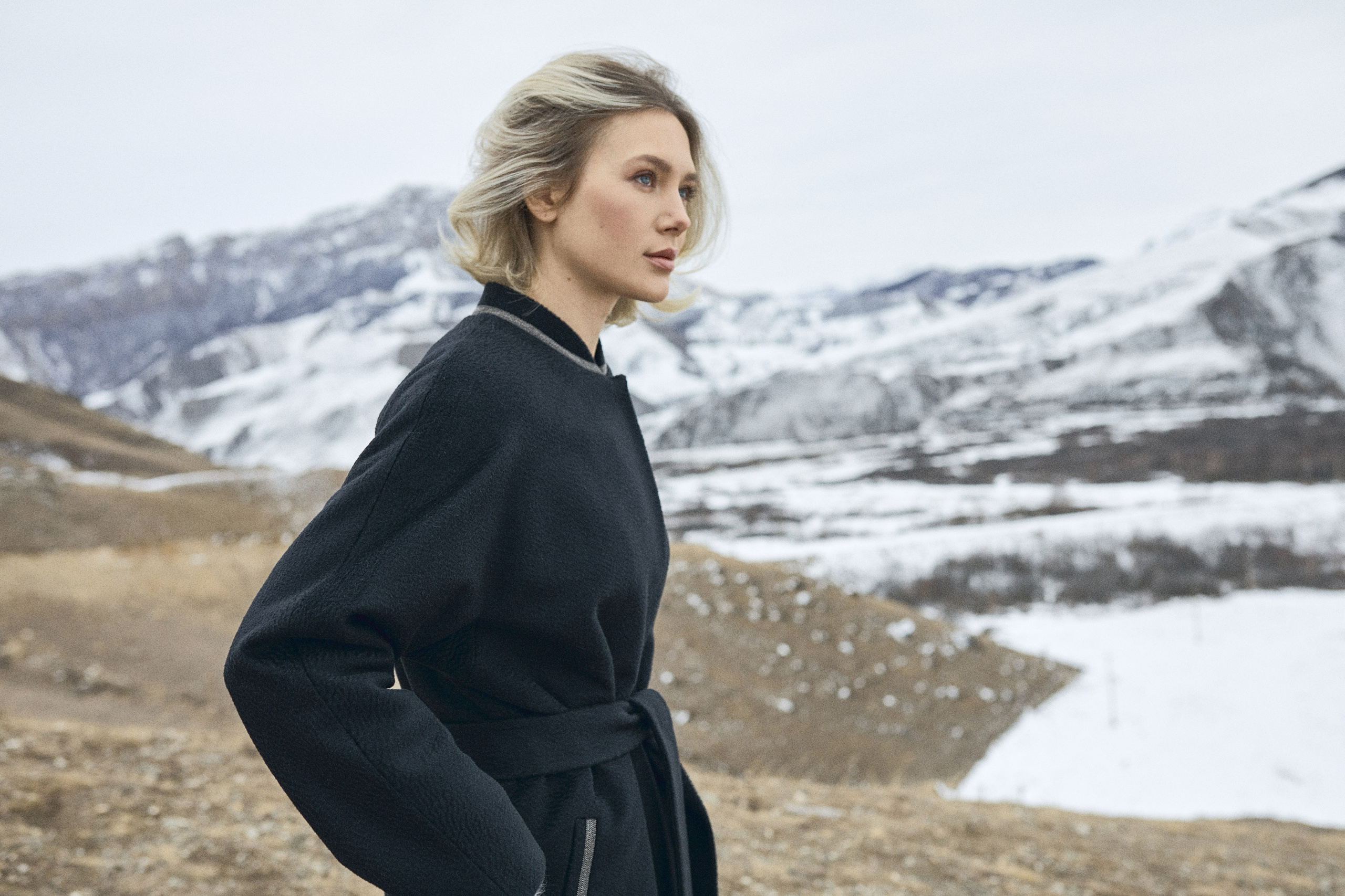 Выездная съемка для бренда одежды. Фотограф Продюсер в горах КБР / Москва  Нальчик Горы