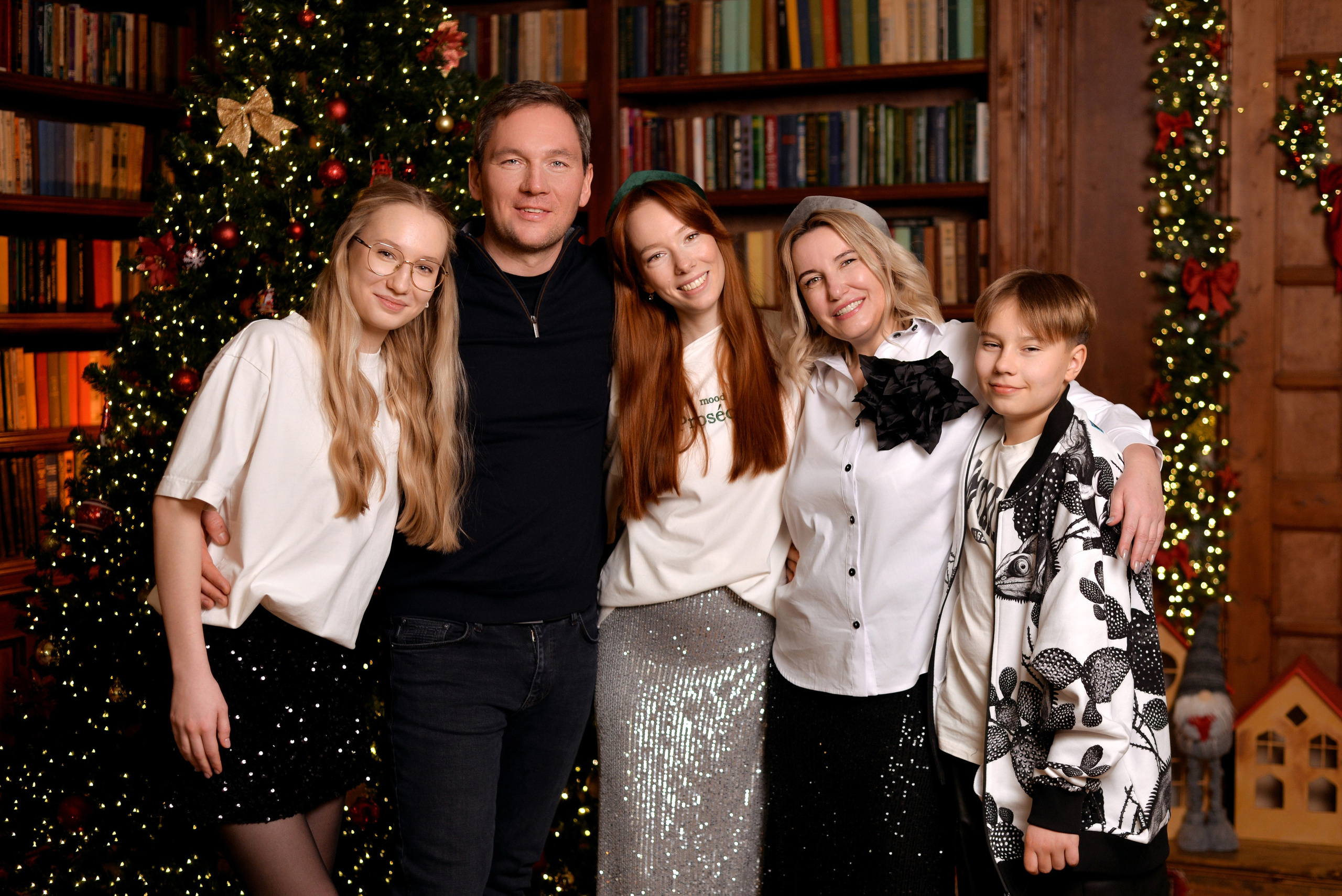 Новогодние съёмки в студиях. Семейный и свадебный фотограф Галина Абакумова, фотосессии в Белгороде