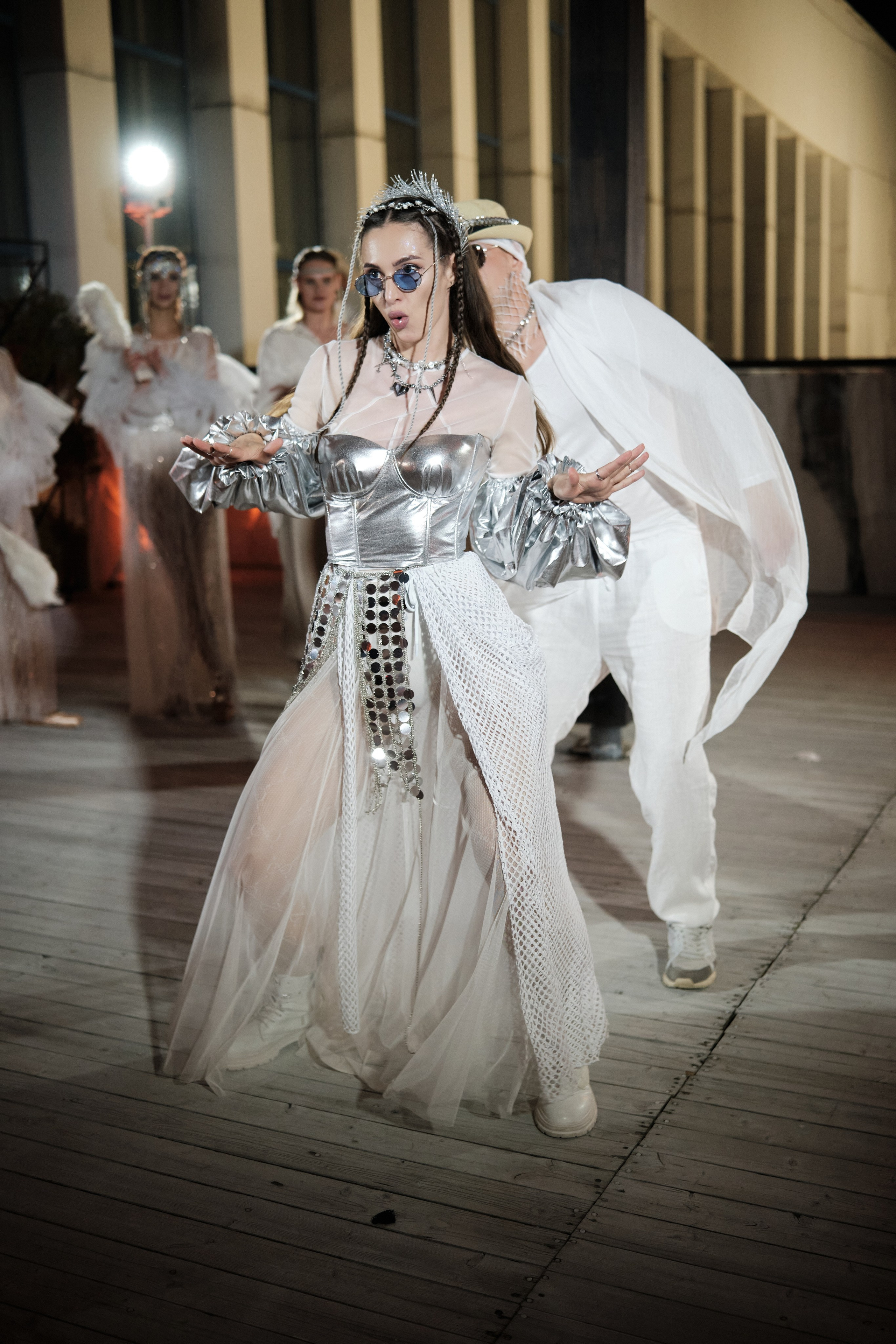 Burning Man на террасе White Point. Репортажный фотограф Дмитрий Литвинский. Минск, Беларусь, мир