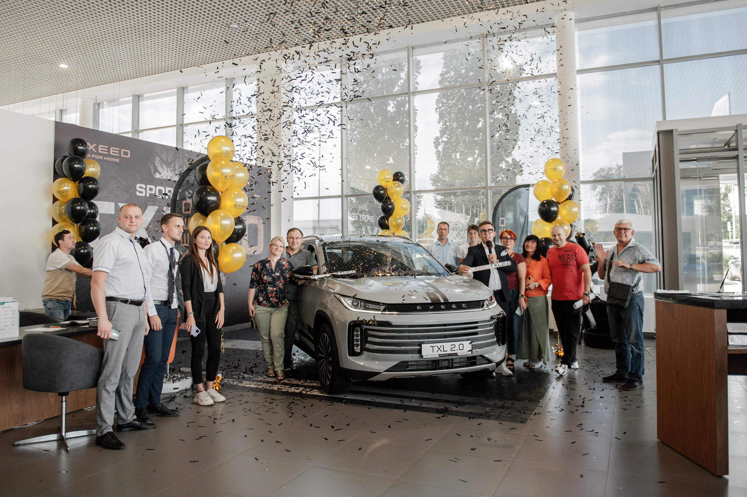 Презентация EXEED. Автомобильный фотограф Светлана Усова