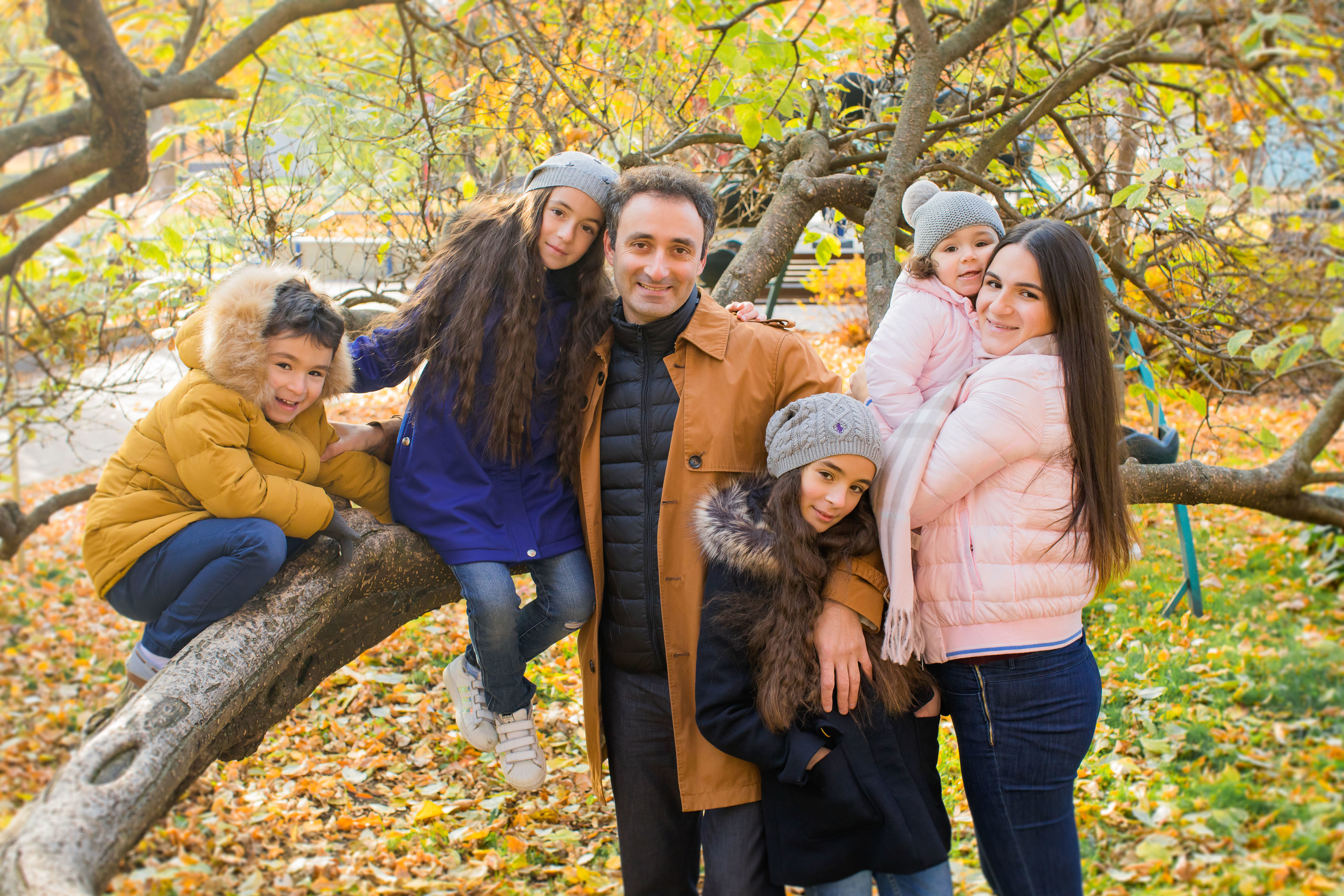 Съёмка многодетной семьи. Портретный и семейный фотограф Юлия Герман