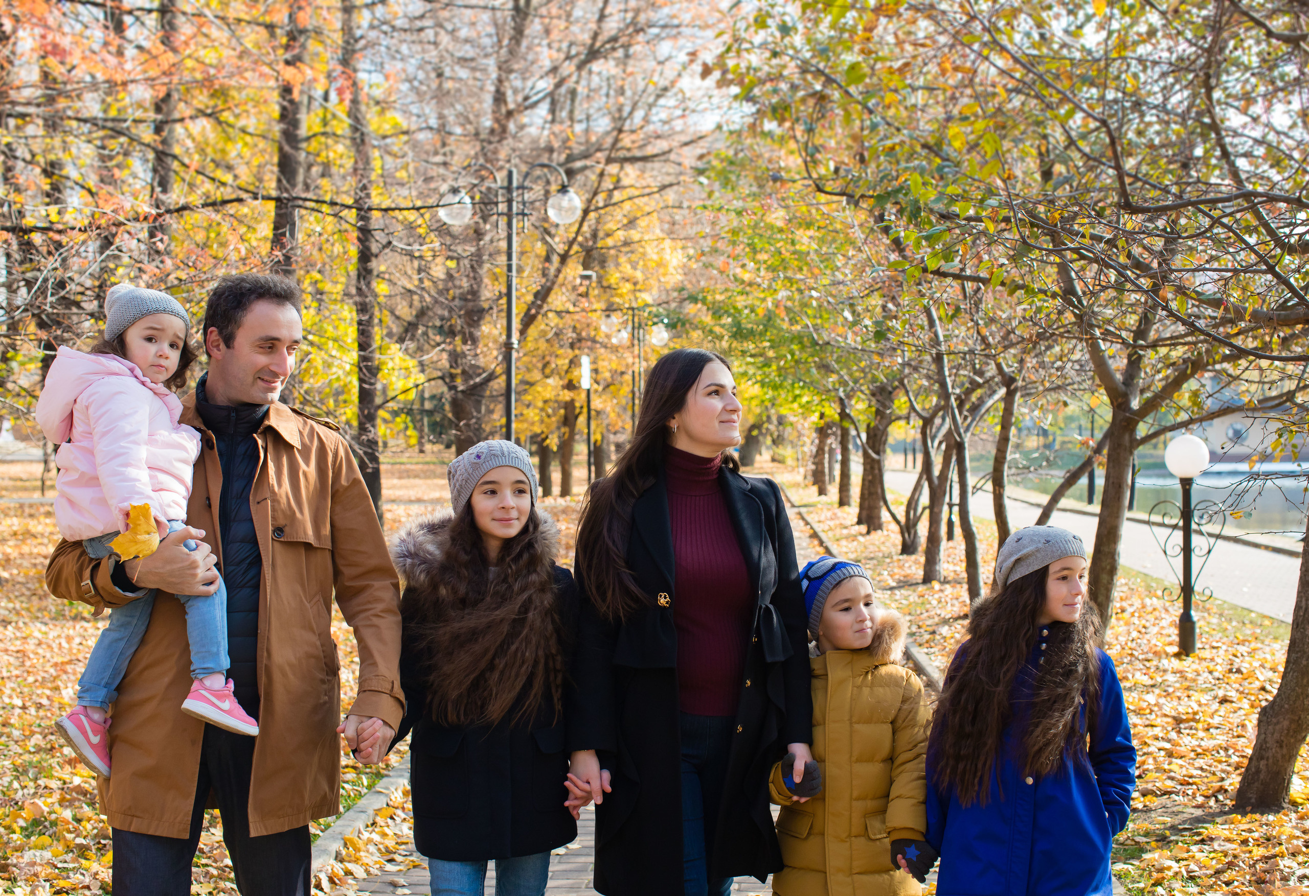 Съёмка многодетной семьи. Портретный и семейный фотограф Юлия Герман