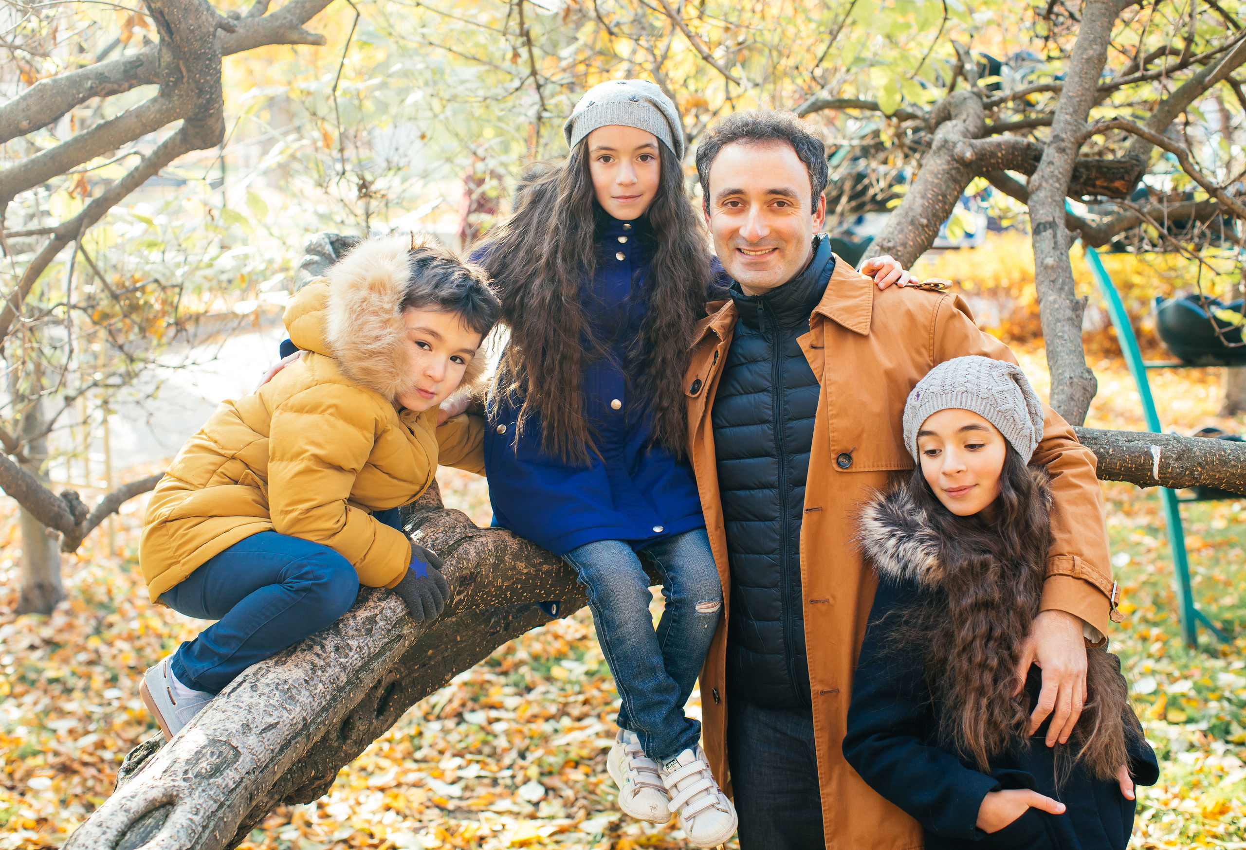 Съёмка многодетной семьи. Портретный и семейный фотограф Юлия Герман