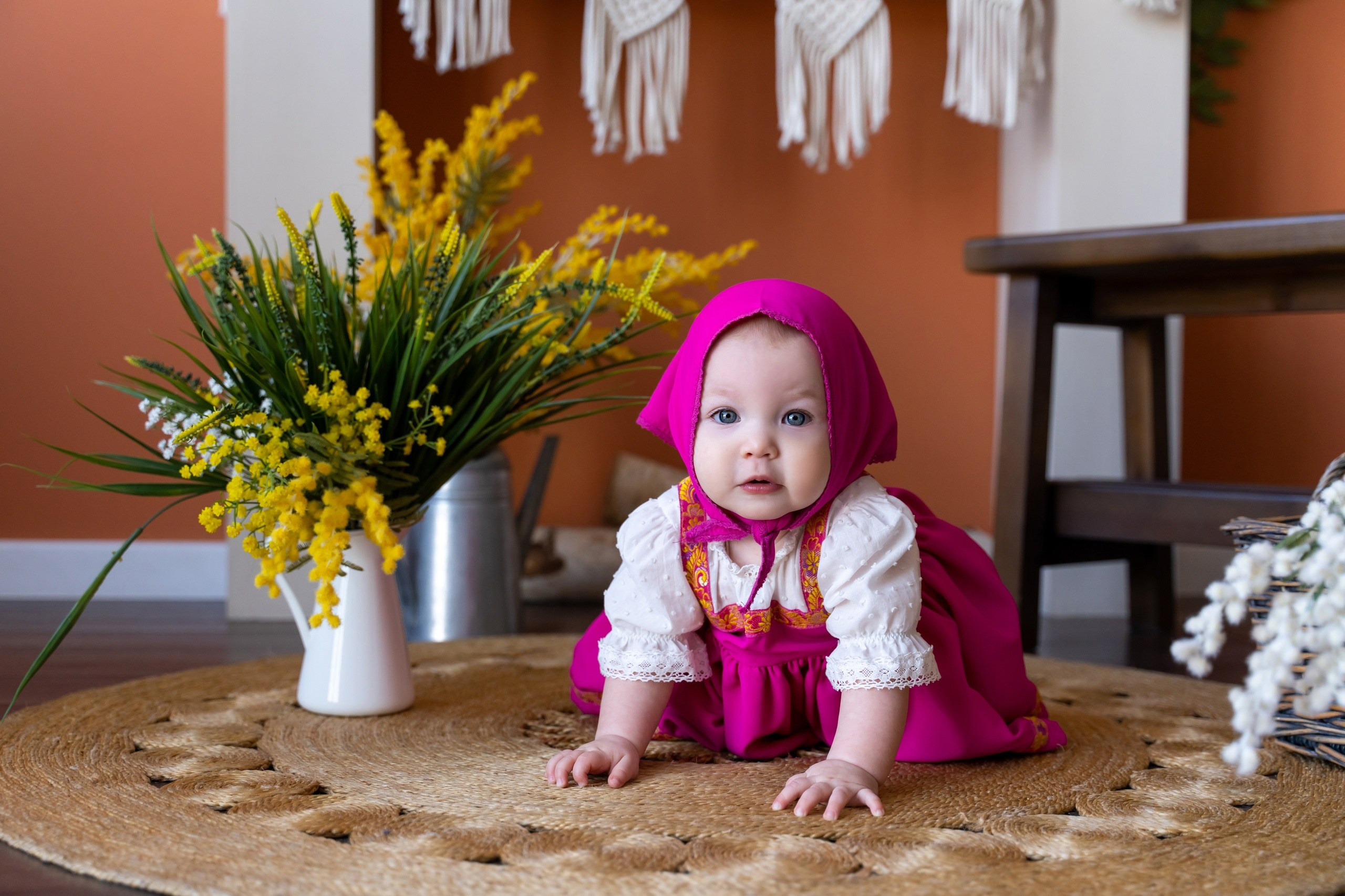 Фотопроект Маша и Медведь. Фотостудия Малина в городе Улан-Удэ. Фотограф Ирина Жарникова