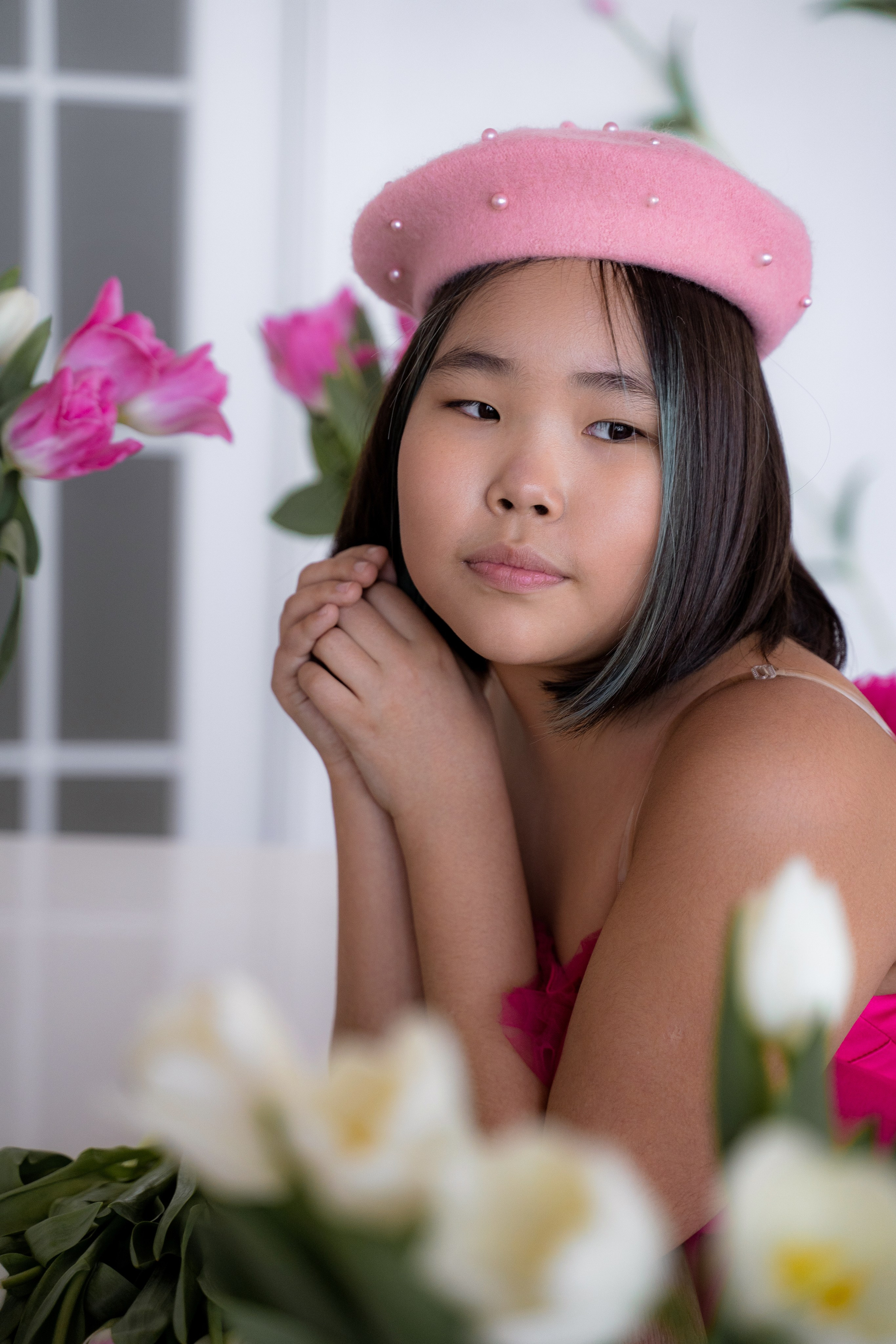 Тюльпановое настроение. Фотостудия Малина в городе Улан-Удэ. Фотограф Ирина Жарникова