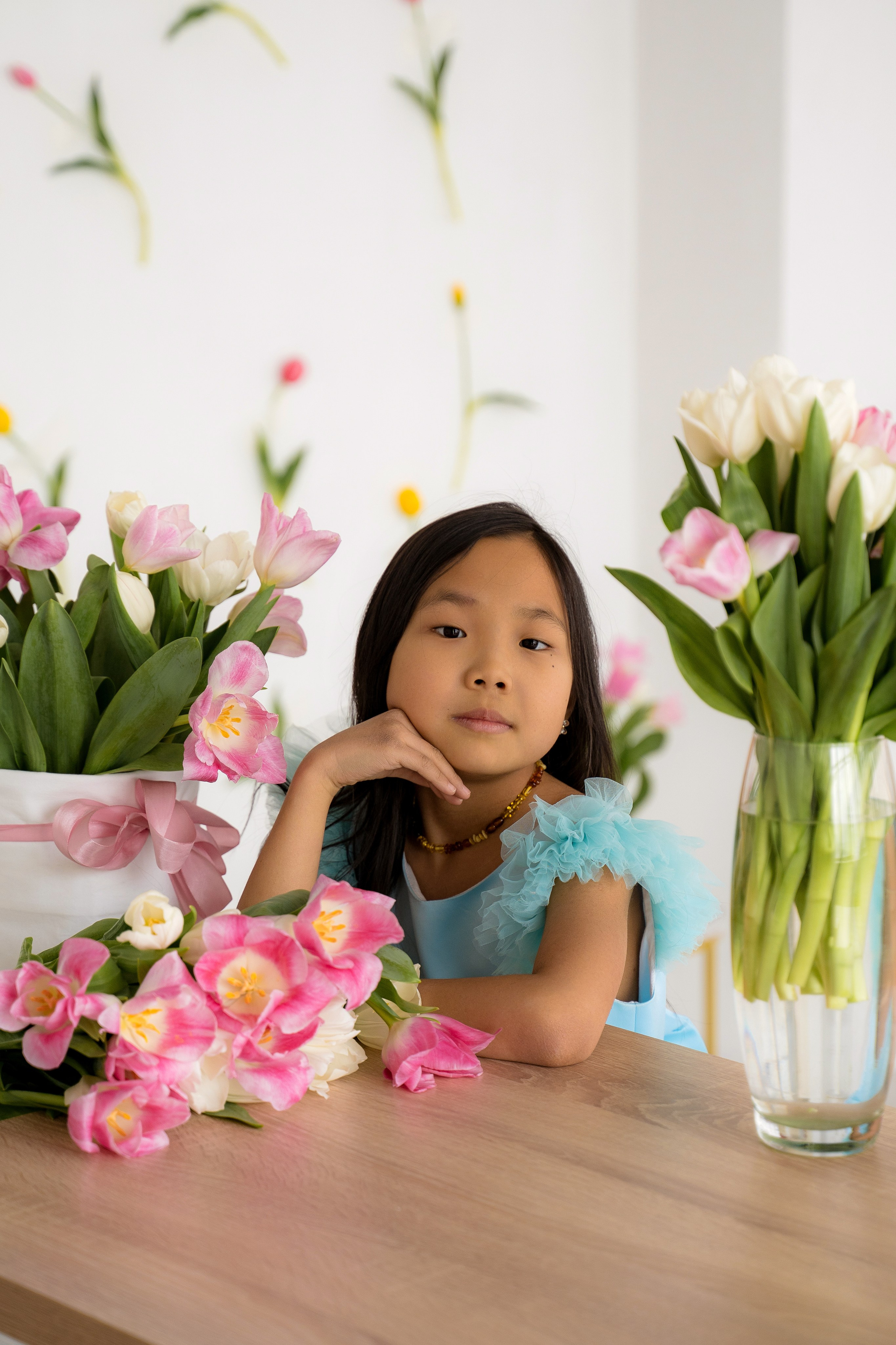 Тюльпановое настроение. Фотостудия Малина в городе Улан-Удэ. Фотограф Ирина Жарникова