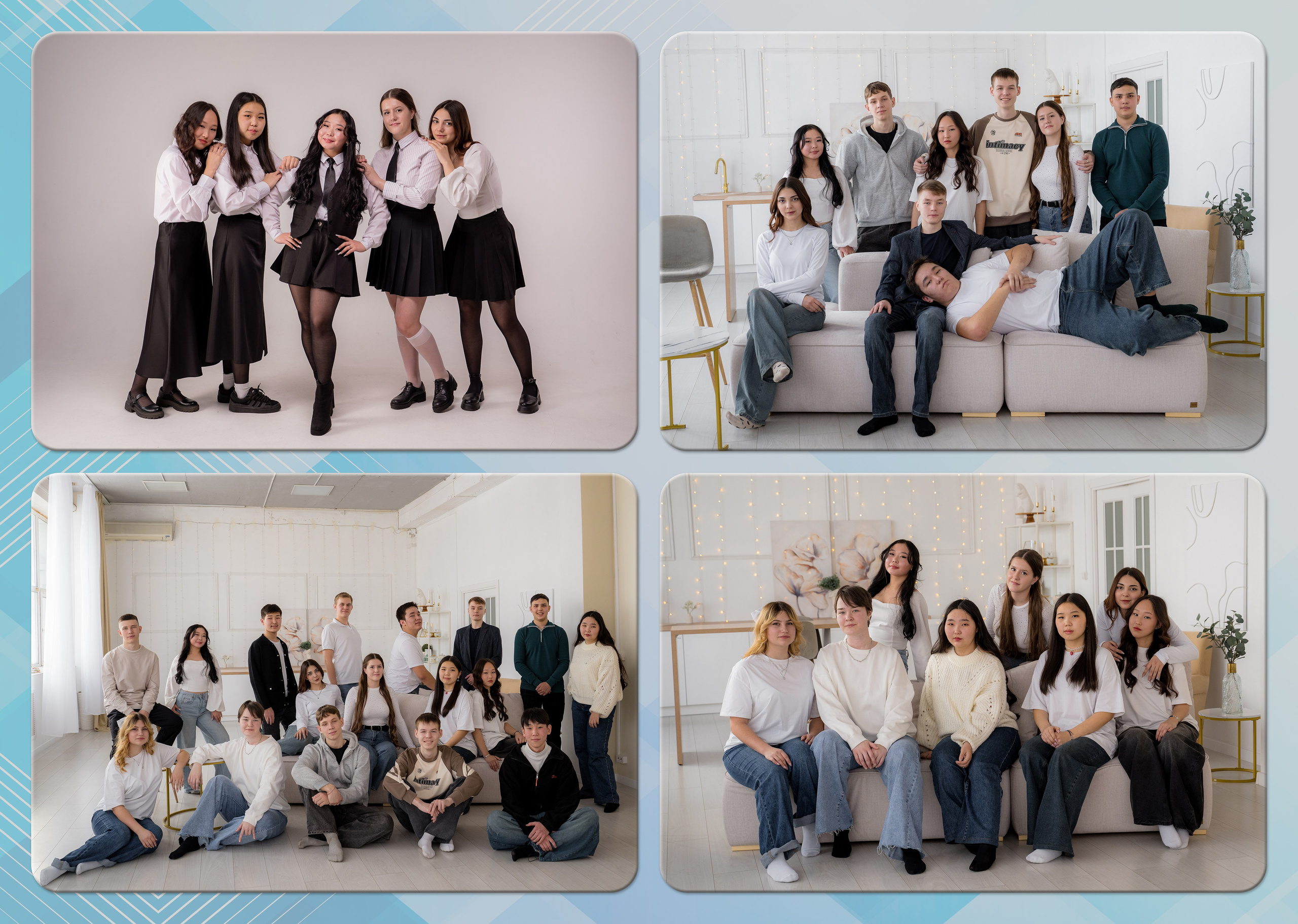 Выпускные альбомы. Фотостудия Малина в городе Улан-Удэ. Фотограф Ирина Жарникова