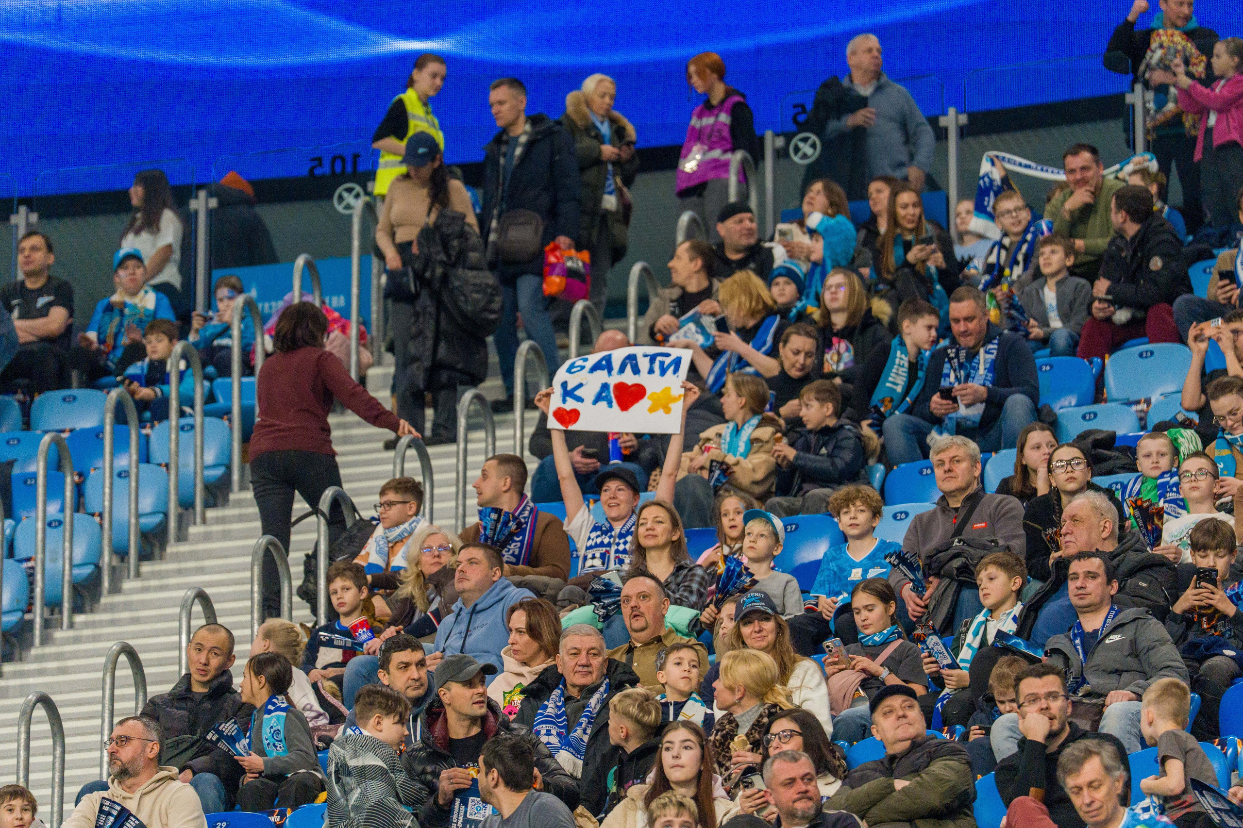 Zenit vs Baltika — RPL 2025/26 match gallery at Gazprom Arena | Anton Gauf. Sports Photographer in Saint Petersburg | Anton Hauff