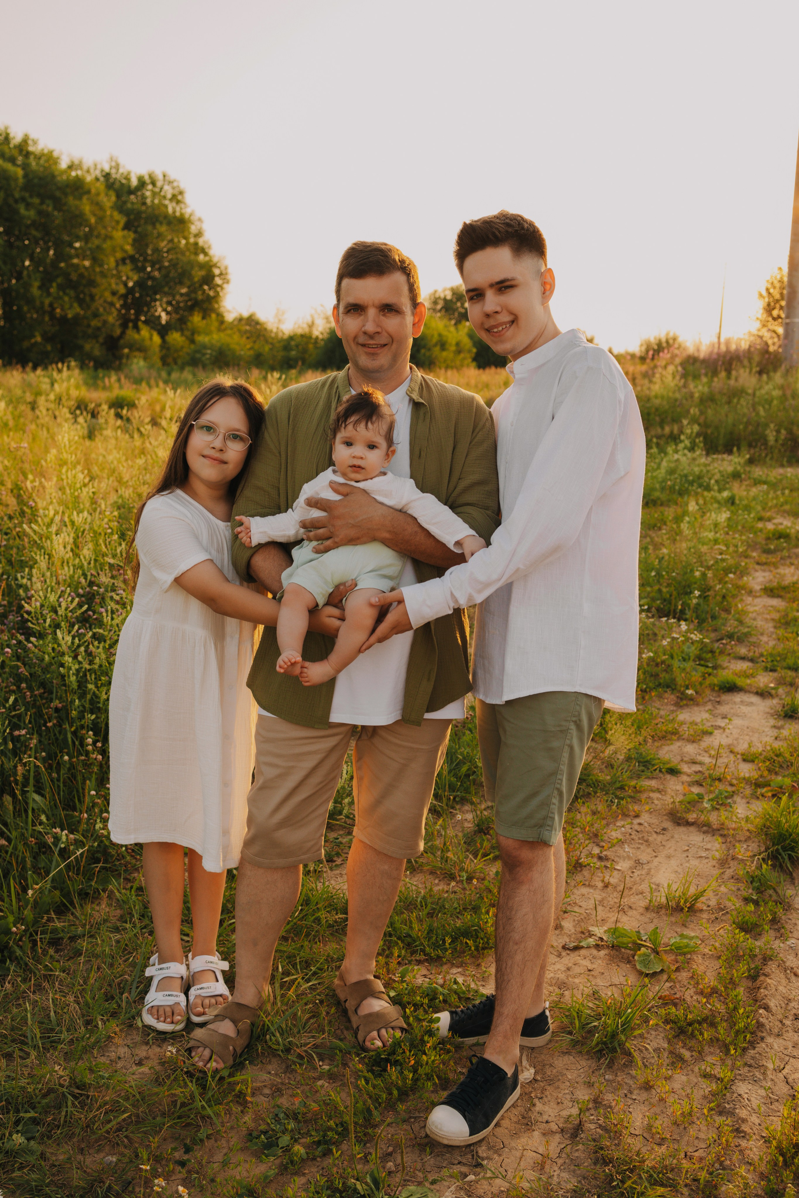 Семейный Пикник: Летняя Съемка