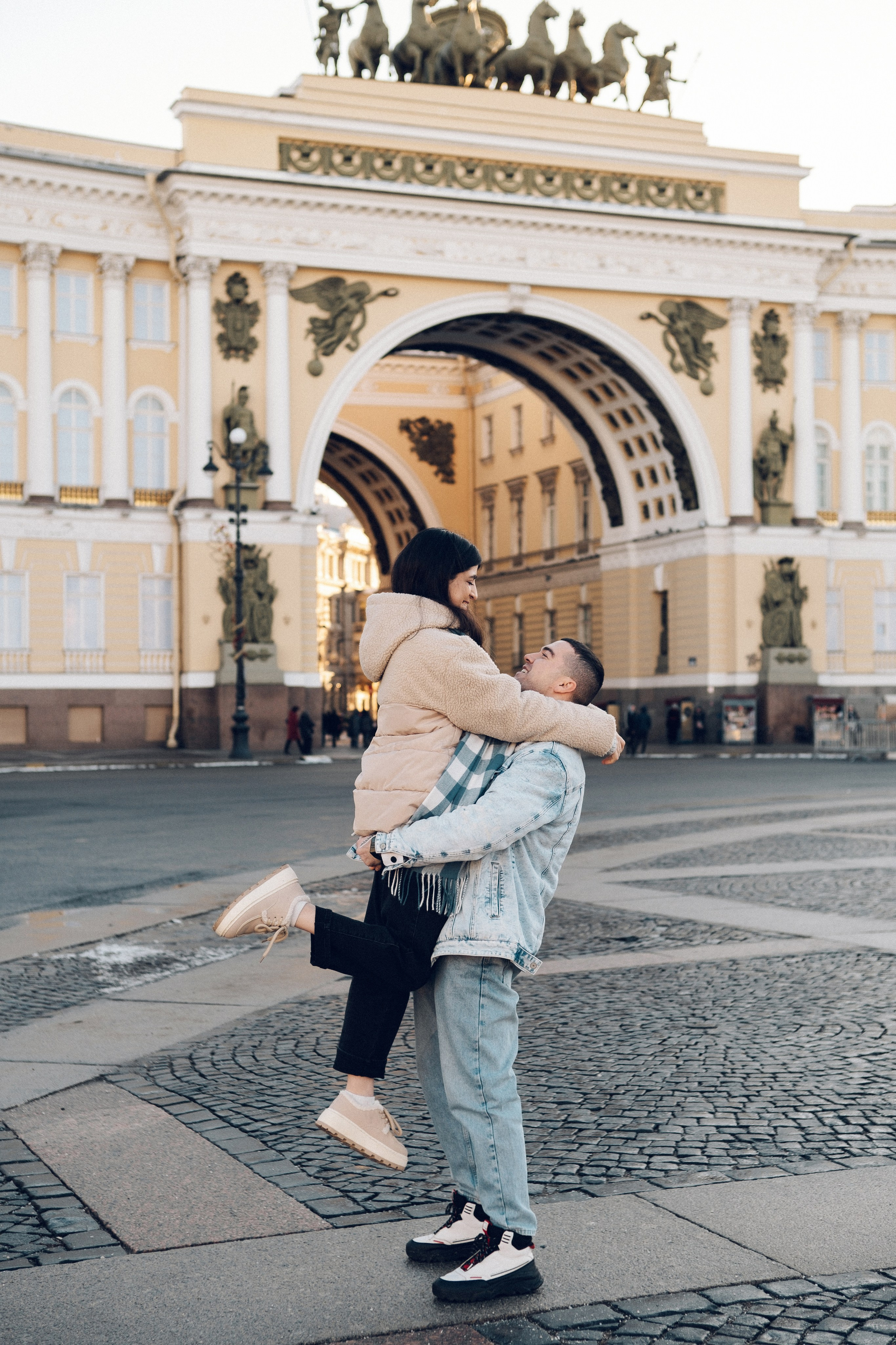 От Дворцовой к Исаакиевскому (зима). Фотограф в Санкт-Петербурге Кристина Брянская