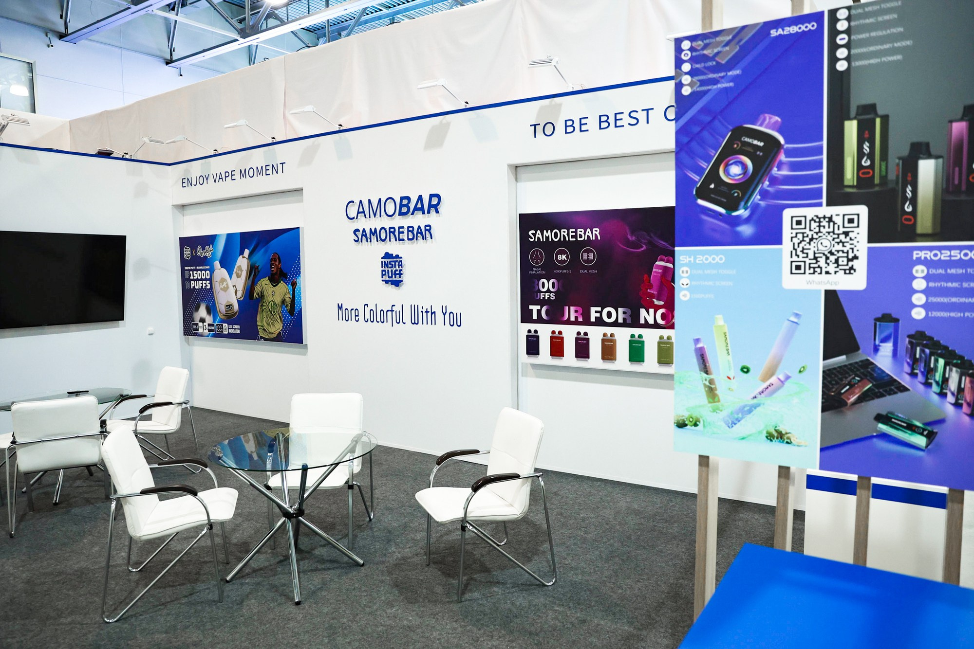 Застройка Vape Club Show. Фотограф Дарья Попова