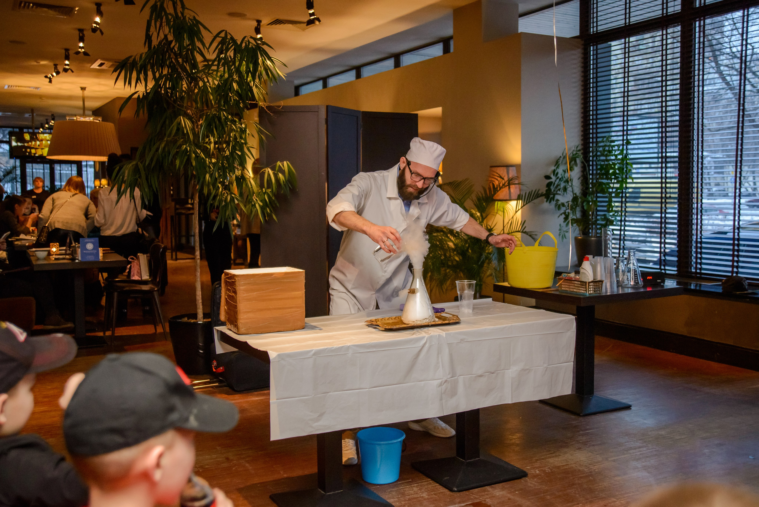 Детский день рождения в ресторане