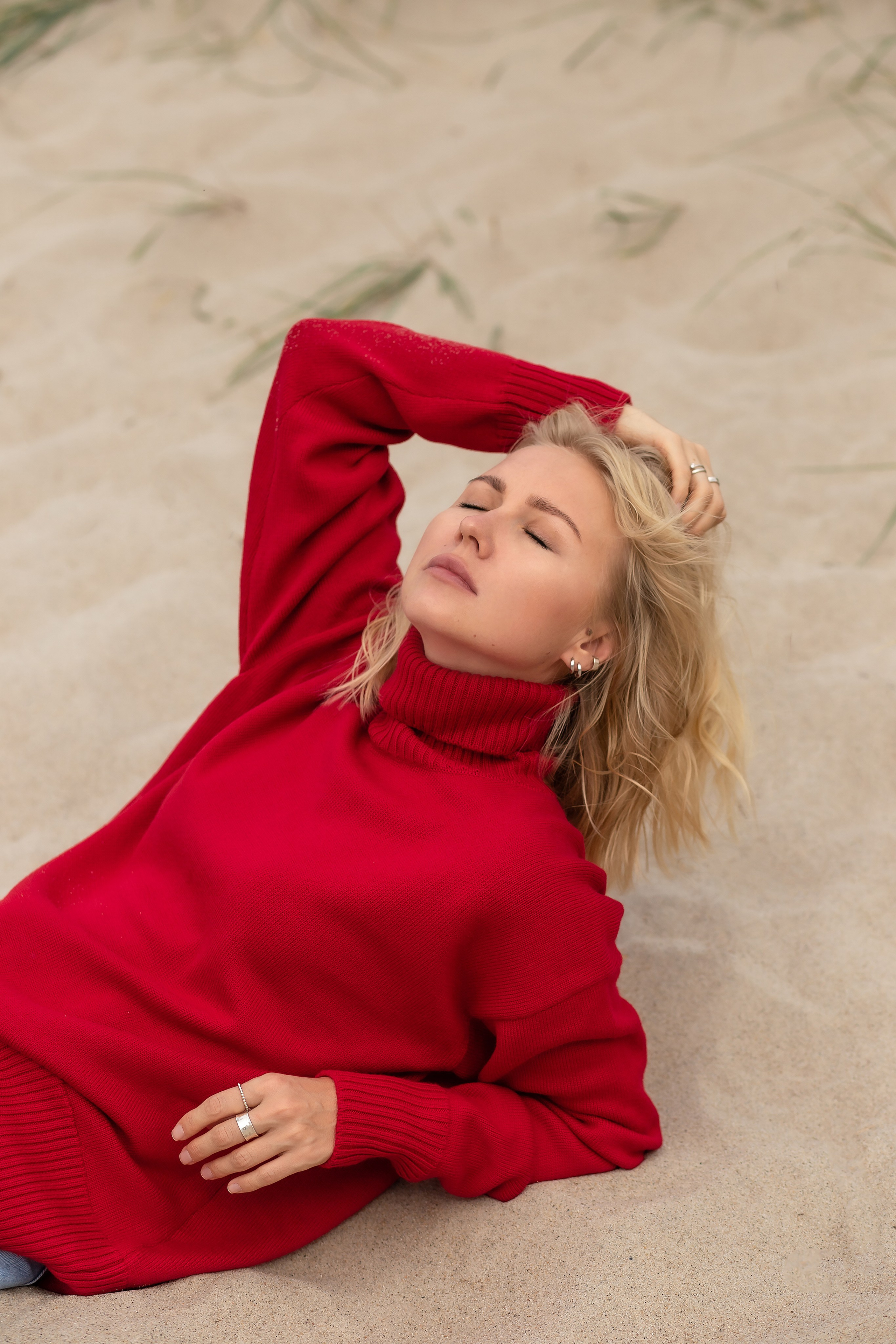 Вера в Янтарном. Перед дождем. Фотограф в Калининграде Решетникова Алина