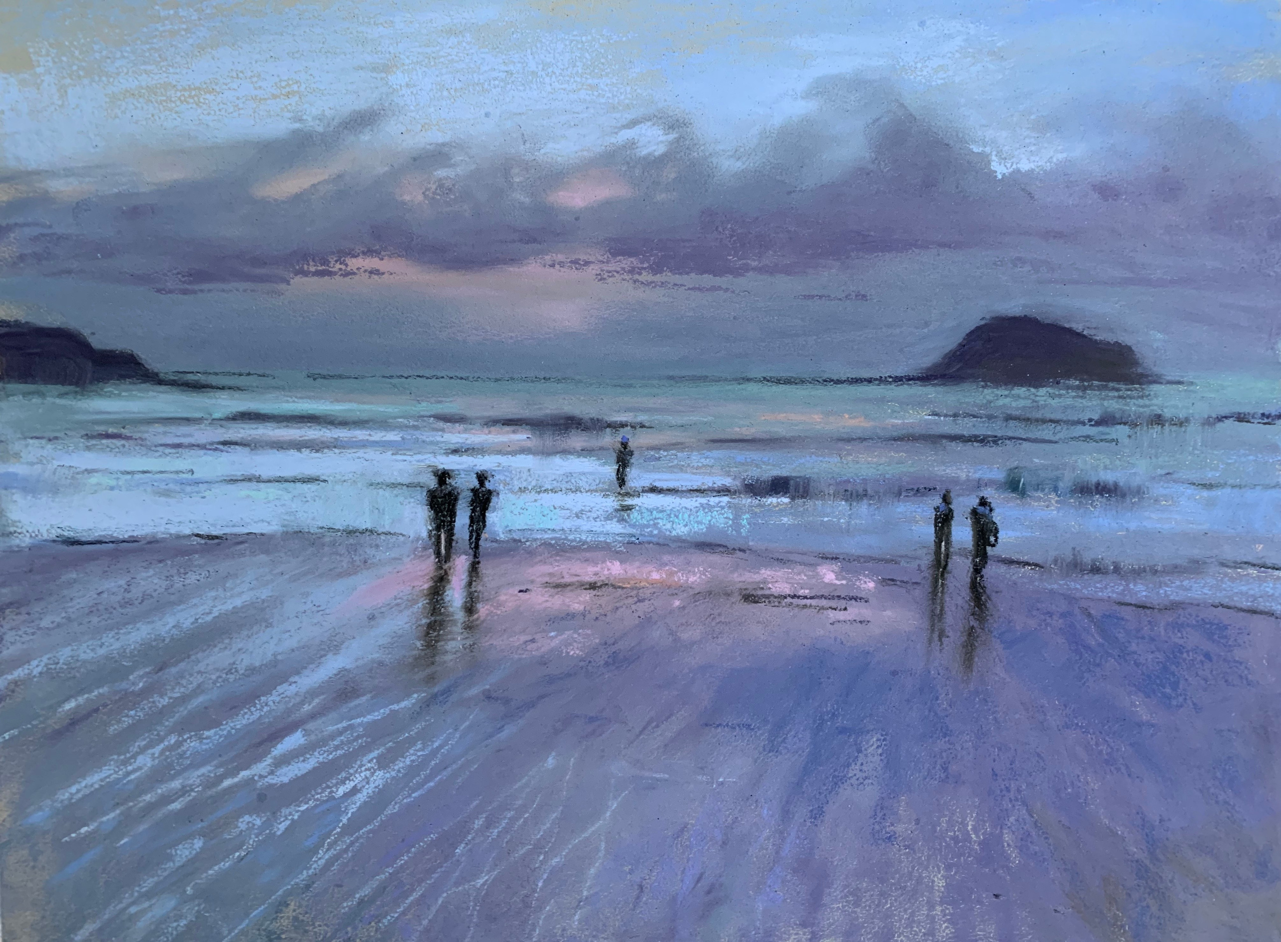 Тайланд. Место, где отдыхает душа. Пастель, 29х21см.