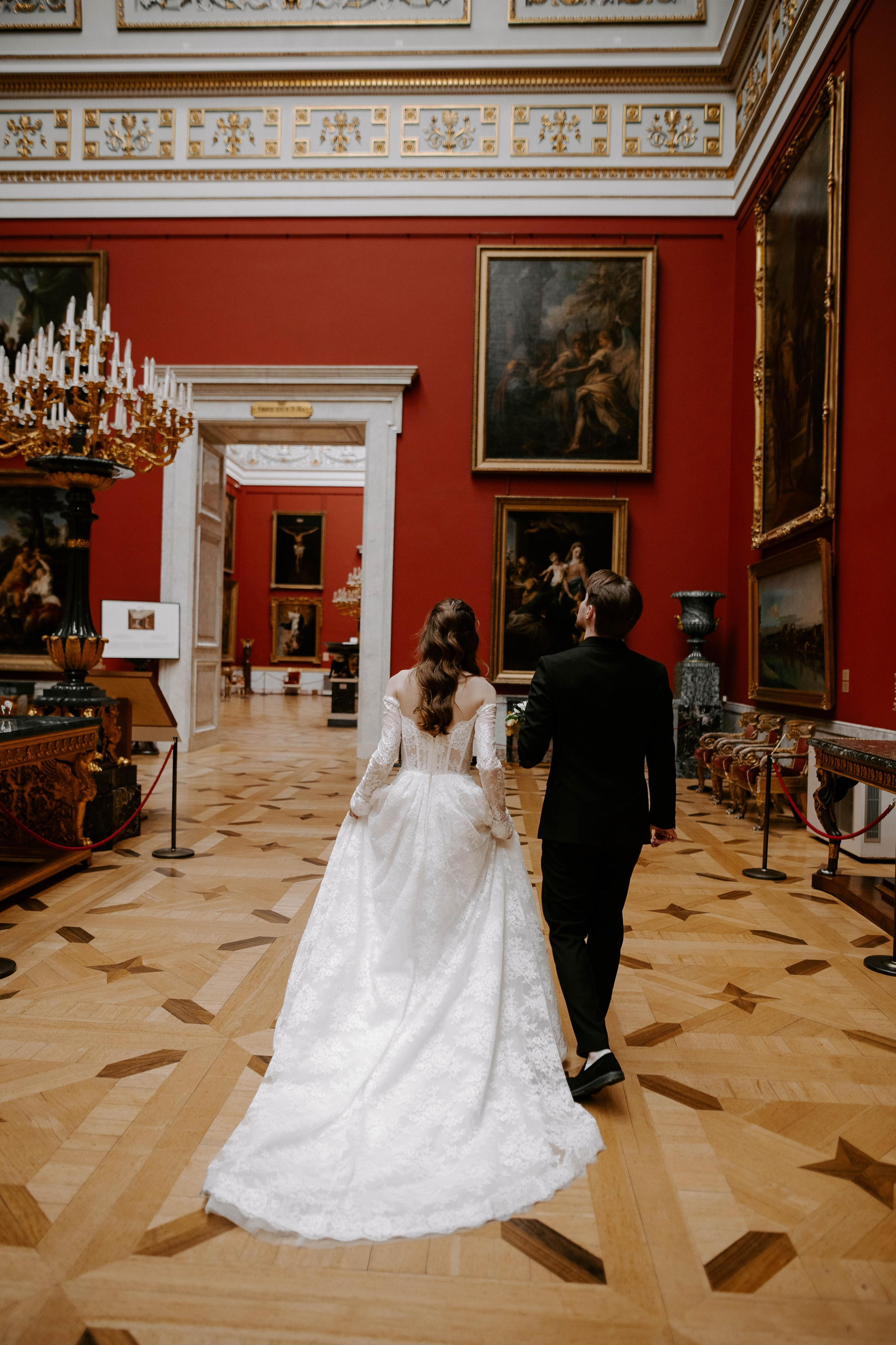 Ольга и Глеб / Эрмитаж. Фотограф Veronika Potaseva