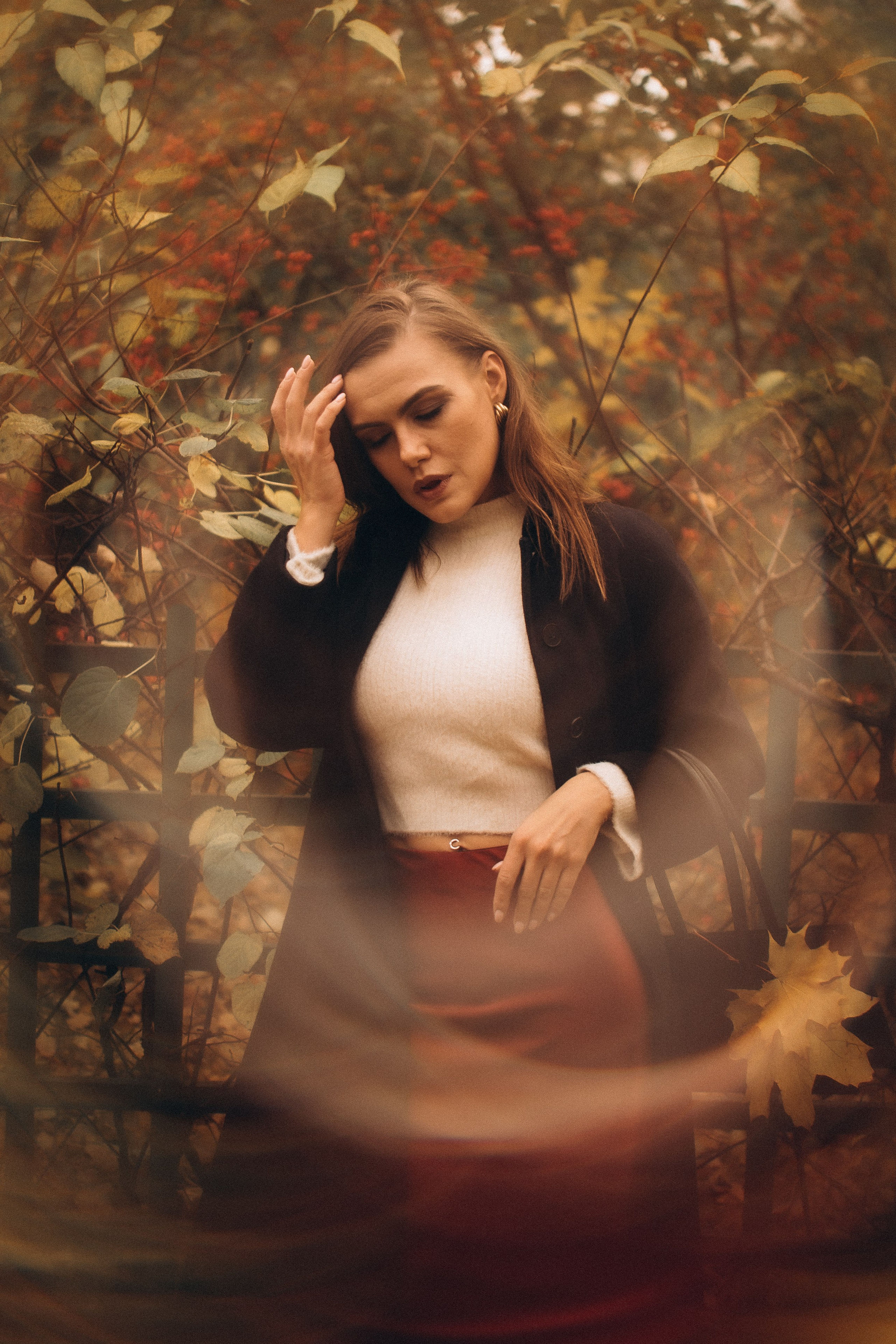 Осенняя индивидуальная фотопрогулка летний сад. Фотограф ПИТЕР СПБ Надежда Баранова