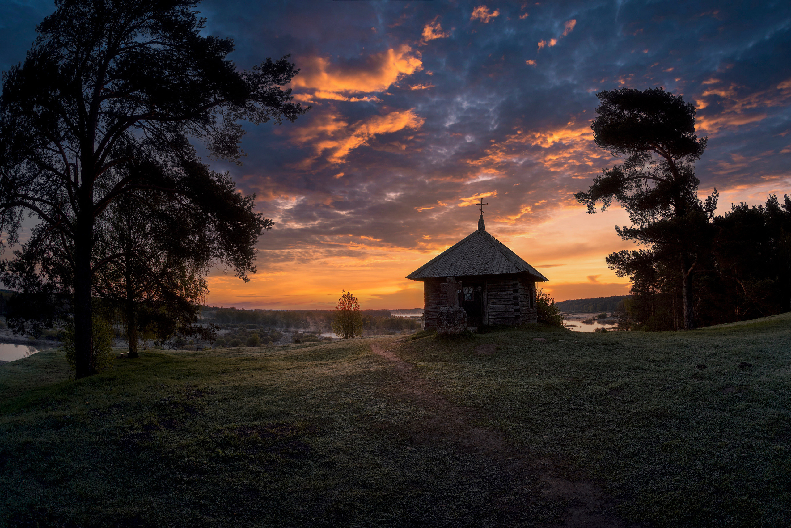 Городище Савкина горка. Псковская область. Пушкинские горы