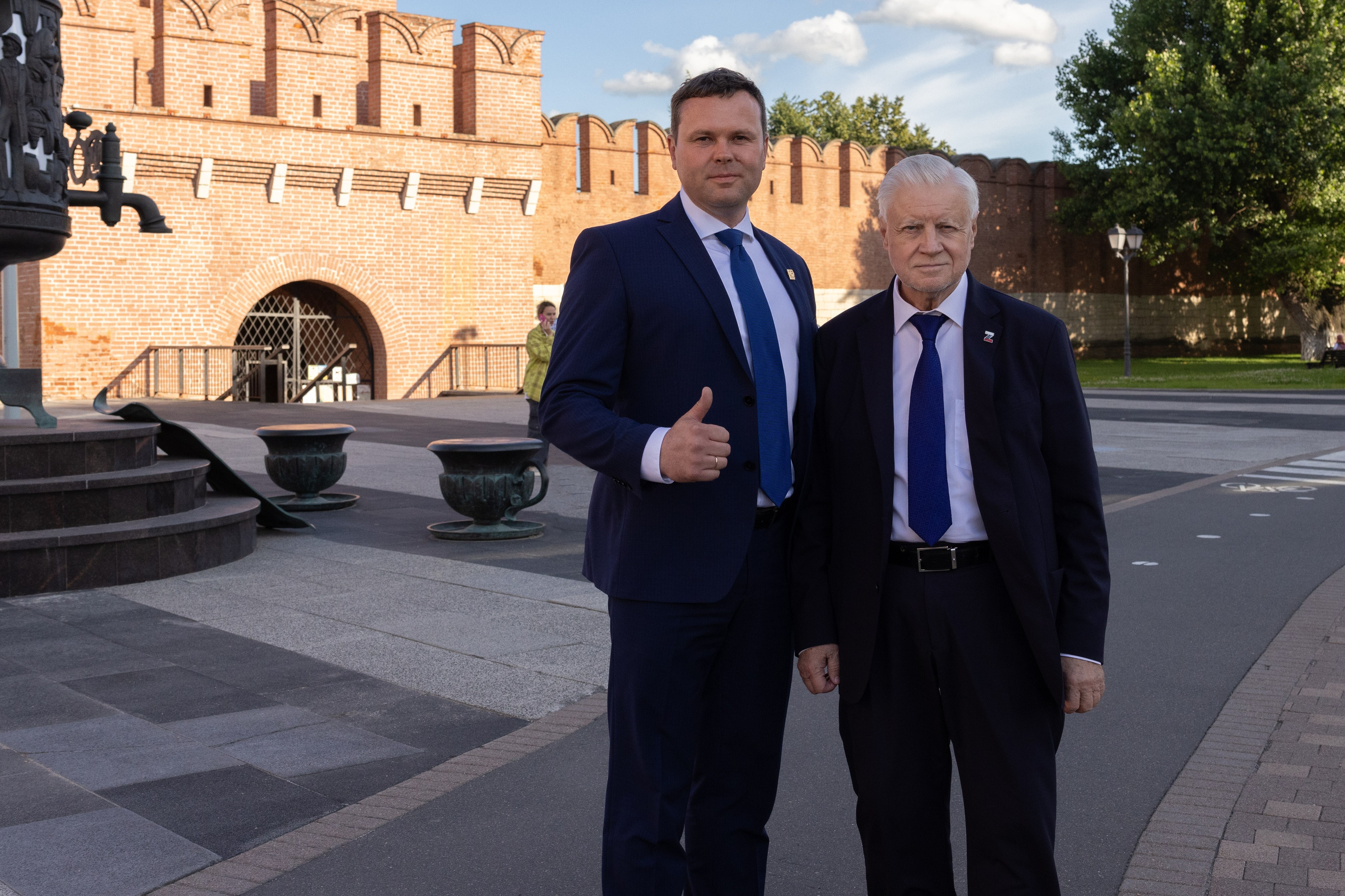 Визит лидера партии Справедливая Россия Миронова С. М. в г. Тулу. Фотограф в Туле — Борисов Николай