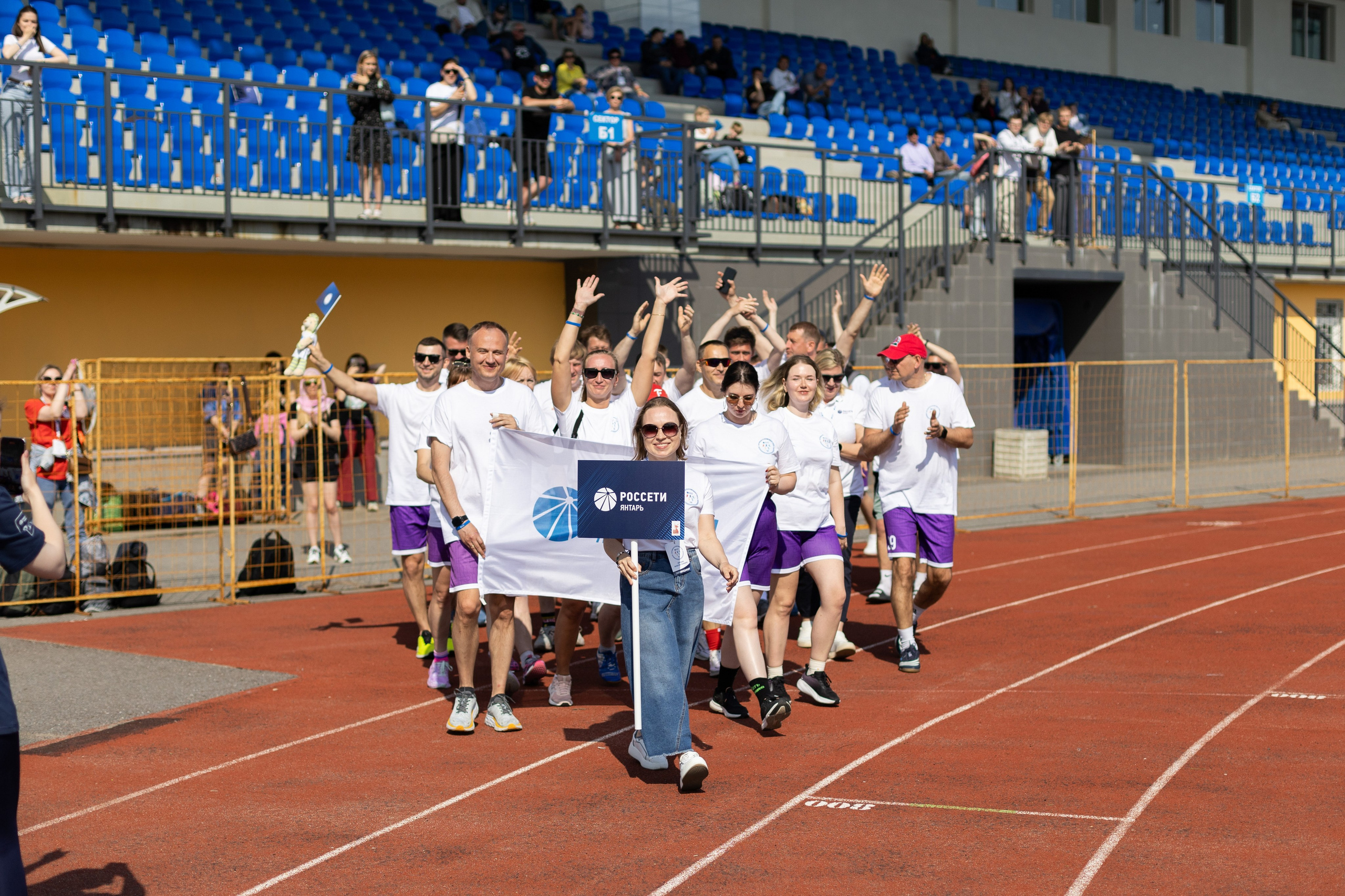 Летняя спартакиада «Росссети». Снимаю съемки