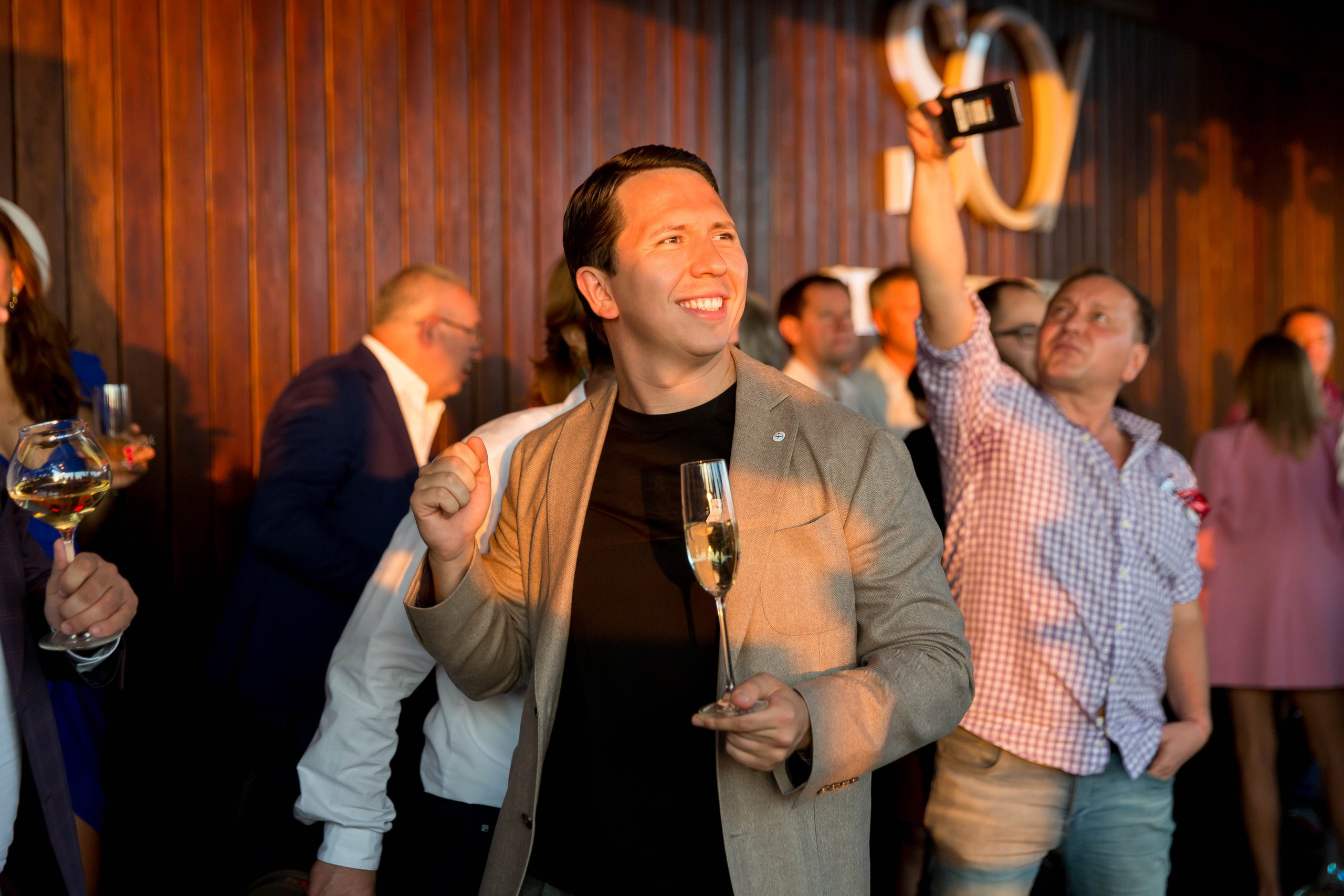 «Клуб Лидеров». Снимаю съемки