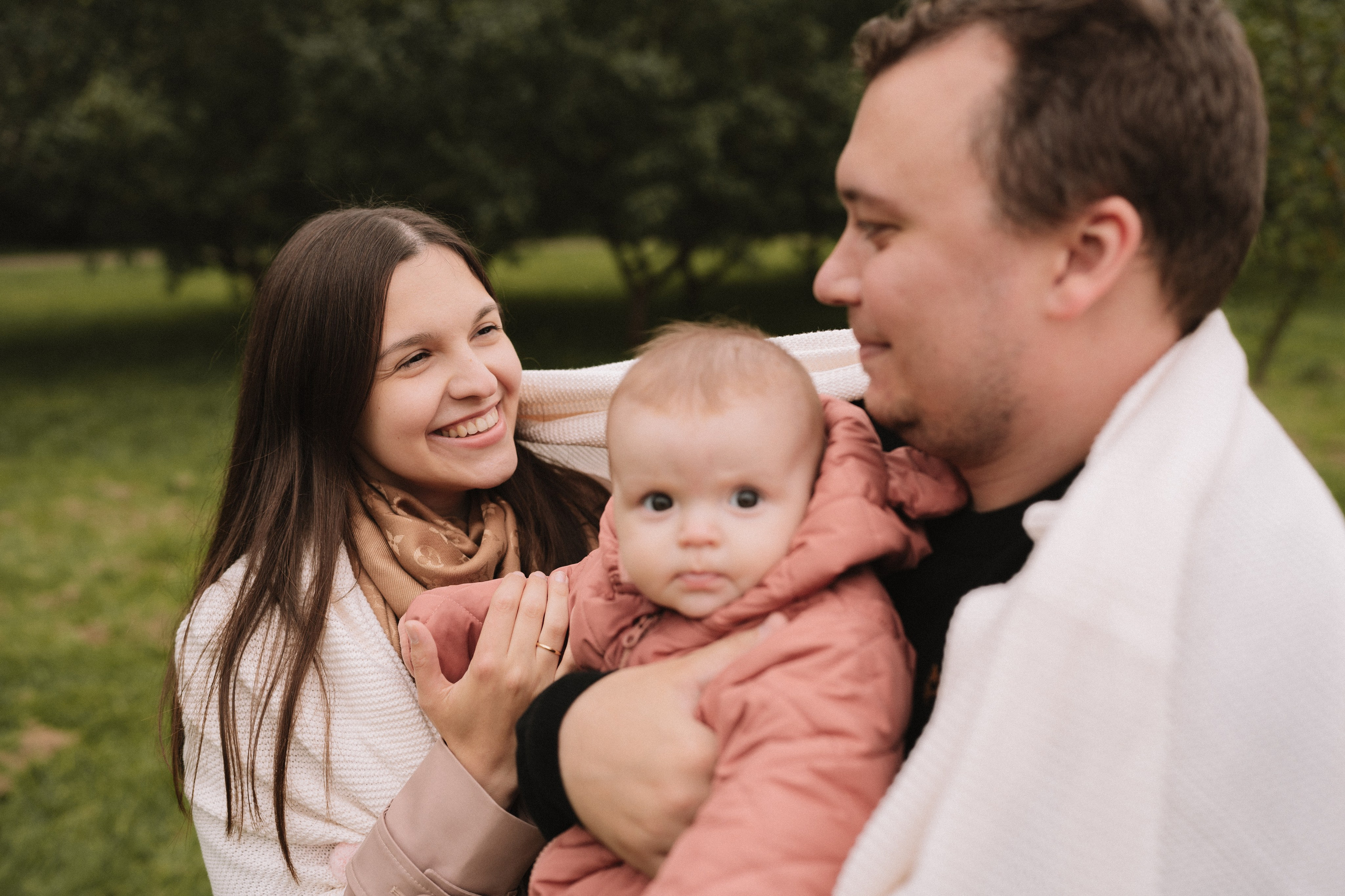 Гоша, Марина, Анюта. Семейный фотограф Валерия Фабричникова, Москва
