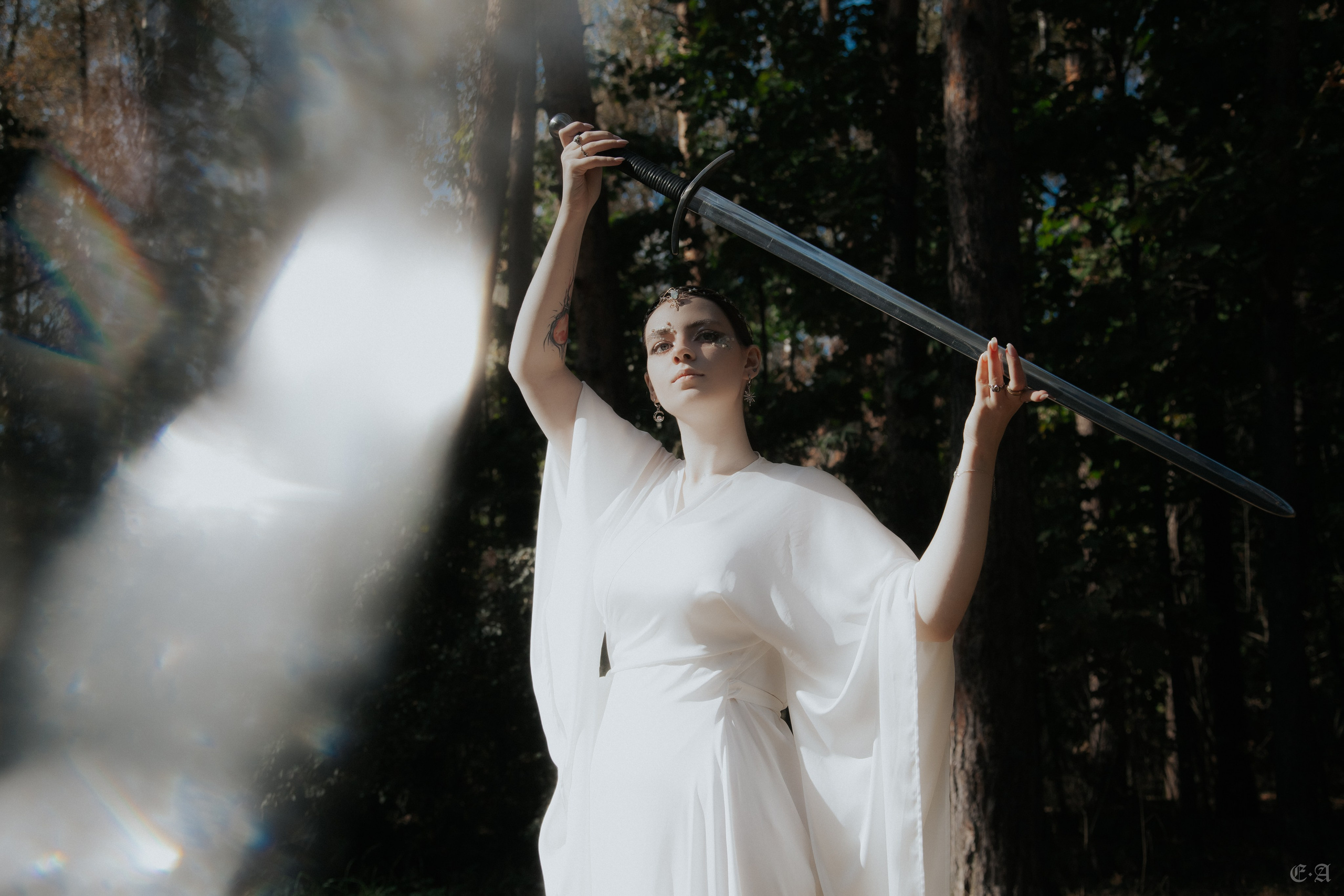 Скандинавская воительница. Фотограф Ellairen