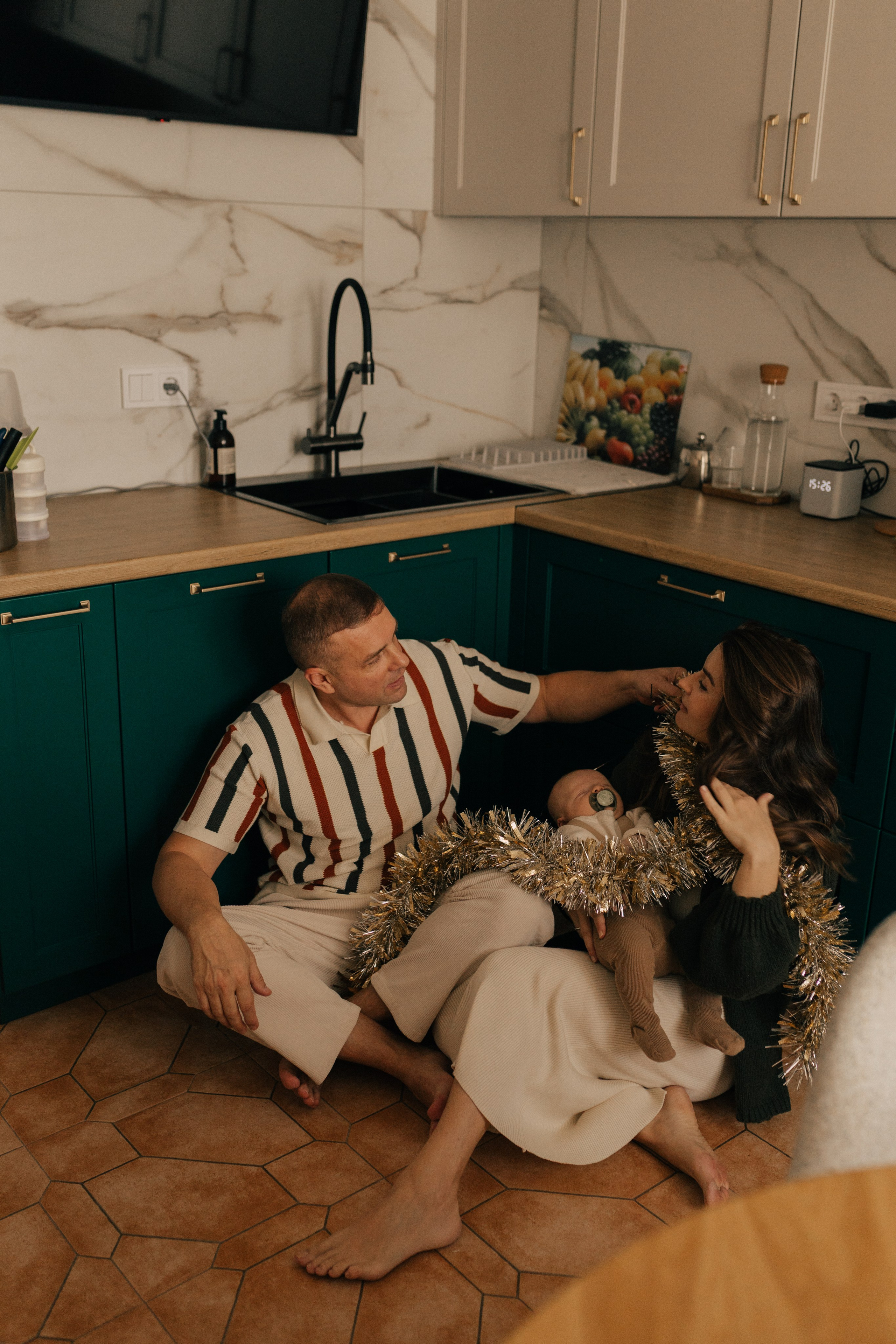 Первое Рождество Ярослава. Семейный фотограф в Новороссийске и Анапе Александра Яковлева