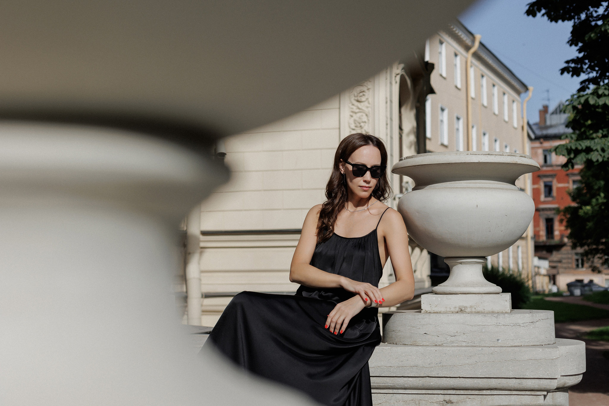 Фотосессия около Дворца вк Алексея Александровича. Портретный фотограф Санкт-Петербург Москва Андронова Юлия