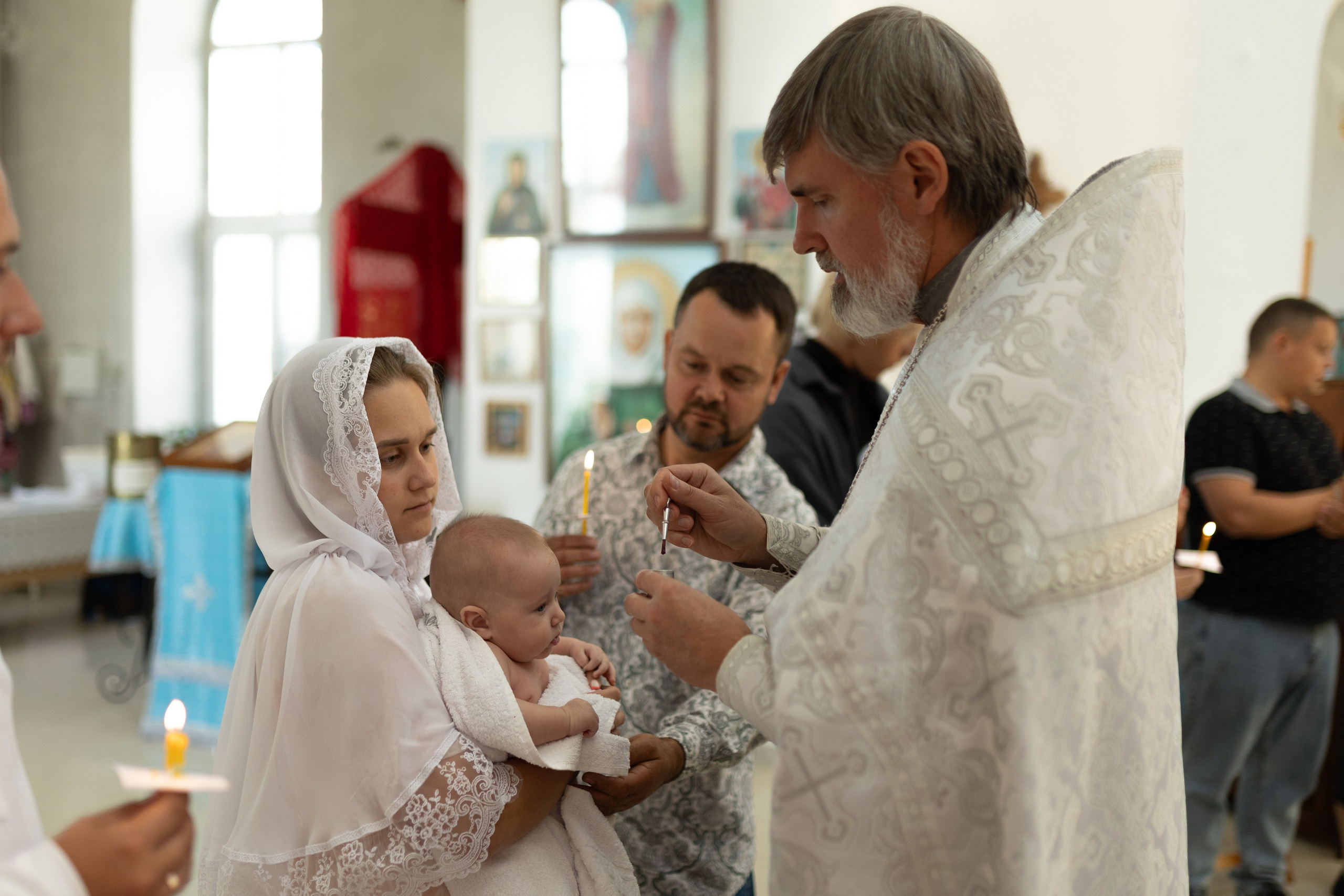 Крещение Артёма (все фото с таинсвта крещения). Фотограф новорожденных. Детский и семейный фотограф Марьяна Юдина