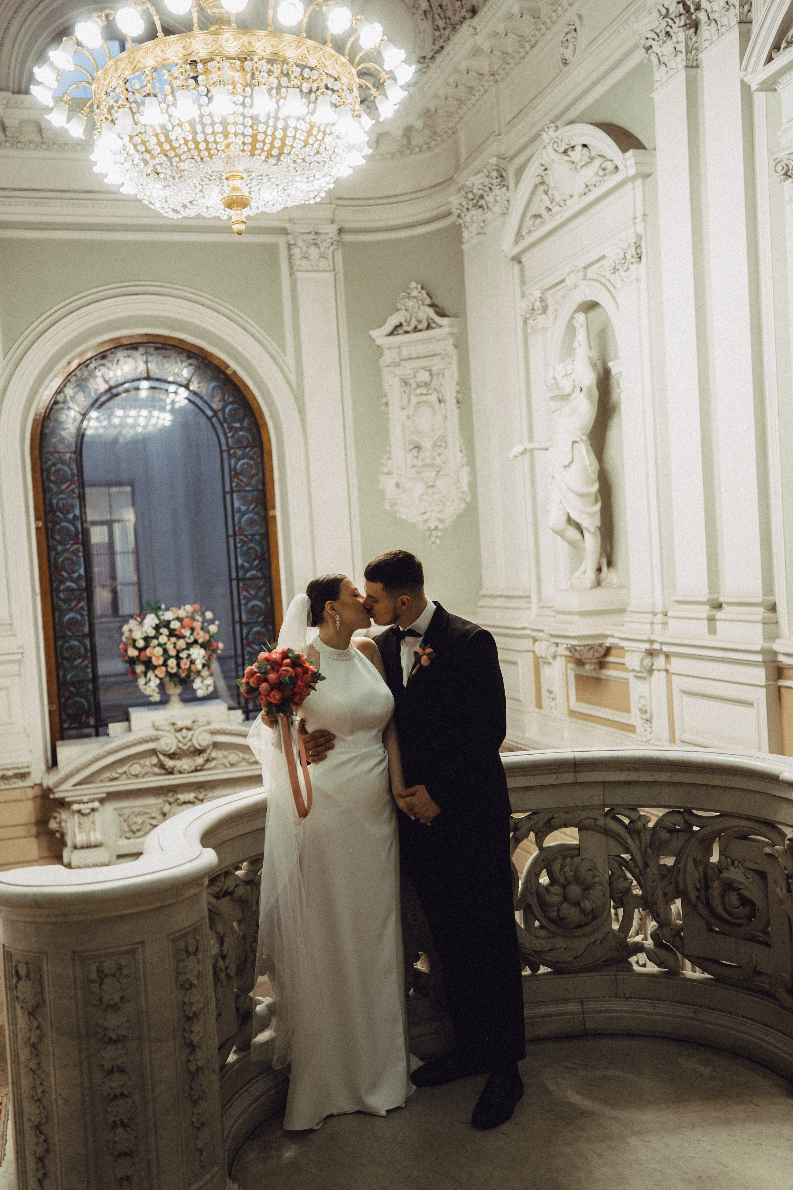 СВАДЕБНАЯ СЬЕМКА В ПЕВОМ ДВОРЦЕ БРАКОСОЧЕТАНИЯ. Профессиональный фотограф, Санкт-Петербург — Виктория Богомолова