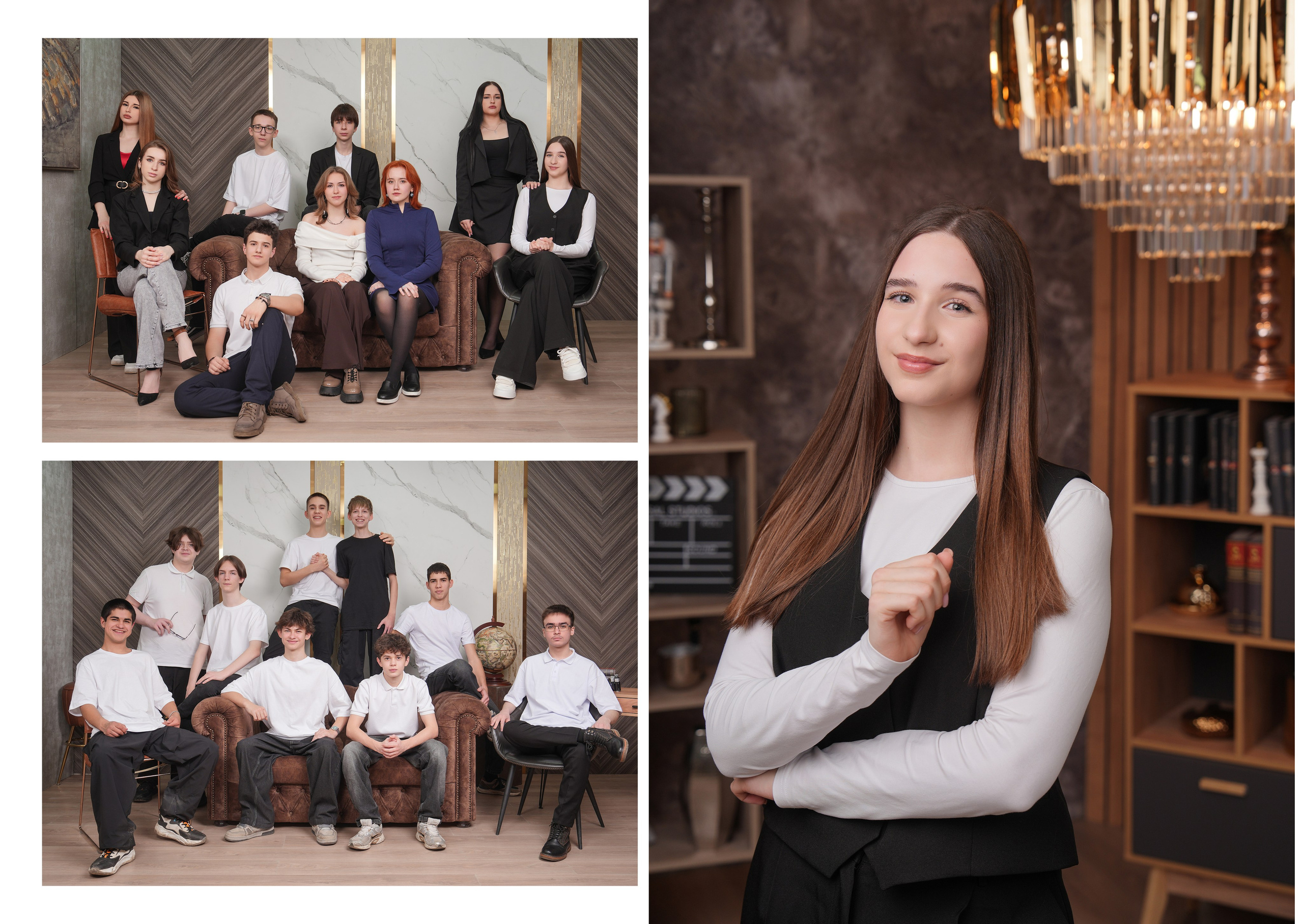 ШКОЛА 1 9 Б. Красивый выпускной альбом в Краснодаре