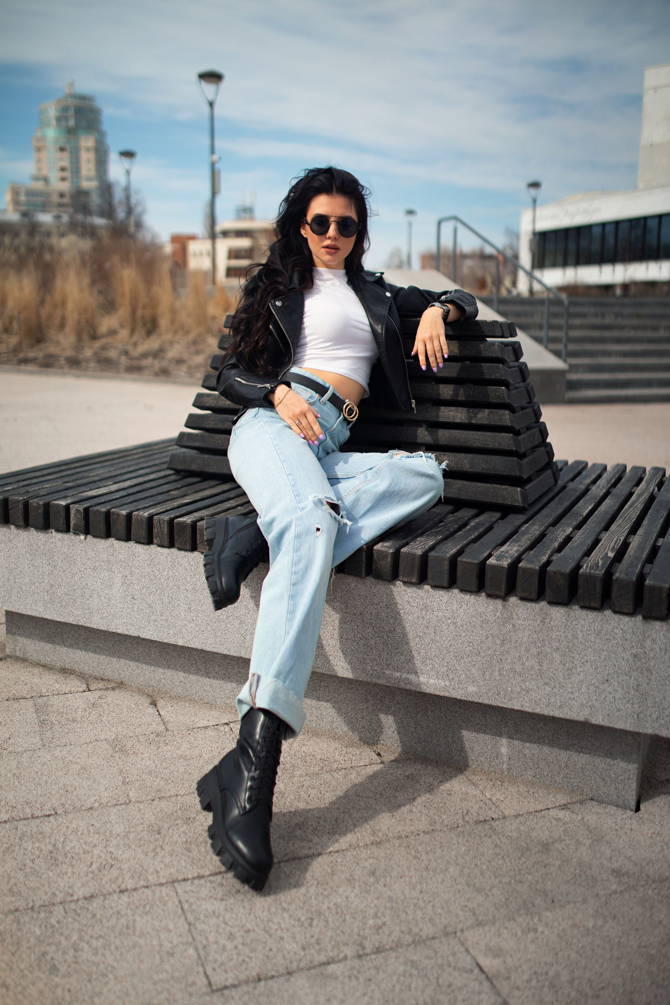 Весенний уличный фотосет с Кристиной в формате для «себя»