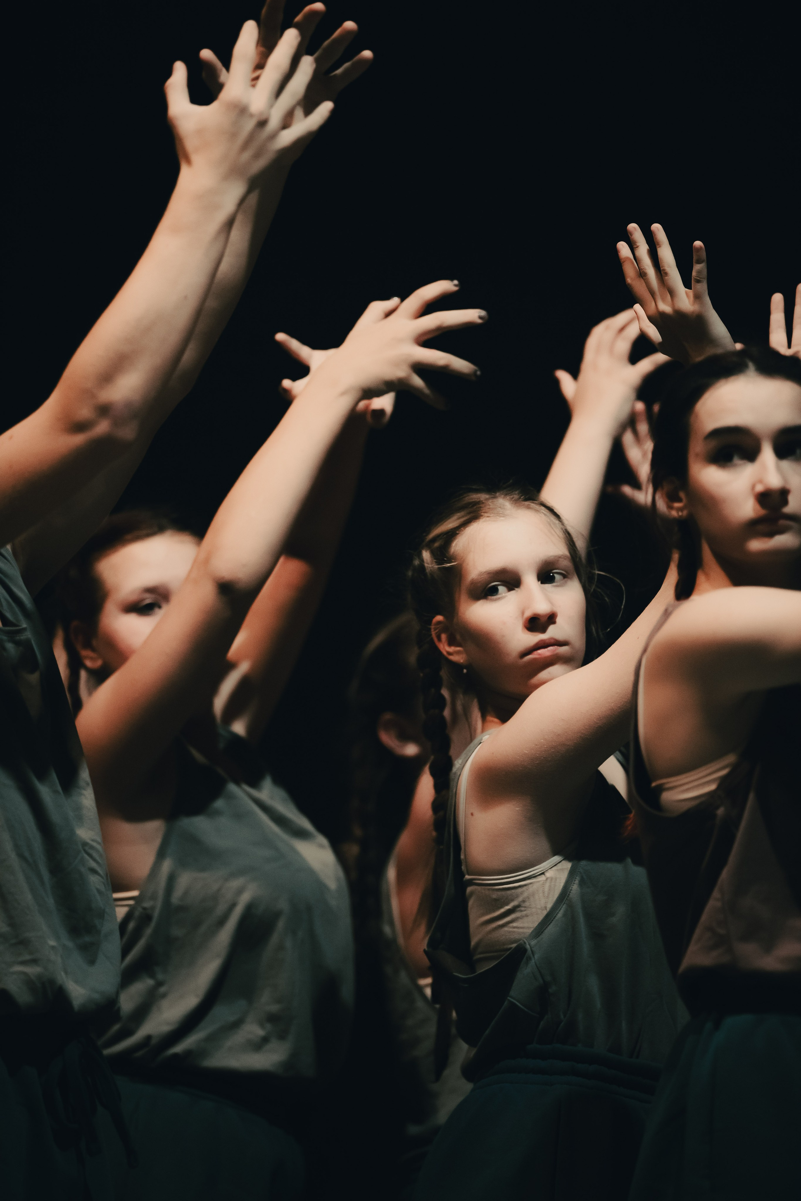 Rehearsal of the choreographic ensemble “Phoenix”, Velikiye Luki, 10/17/2023. Фотограф Кирилл Сафонов