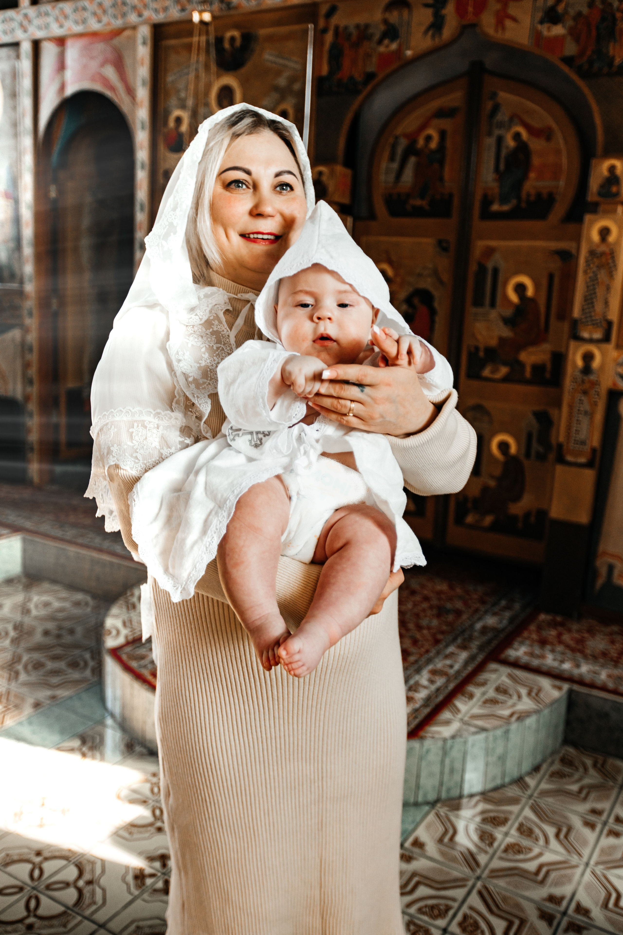 Крещение. Колесникова Татьяна. Фотограф новорожденных Щёлково, Москва, Королев