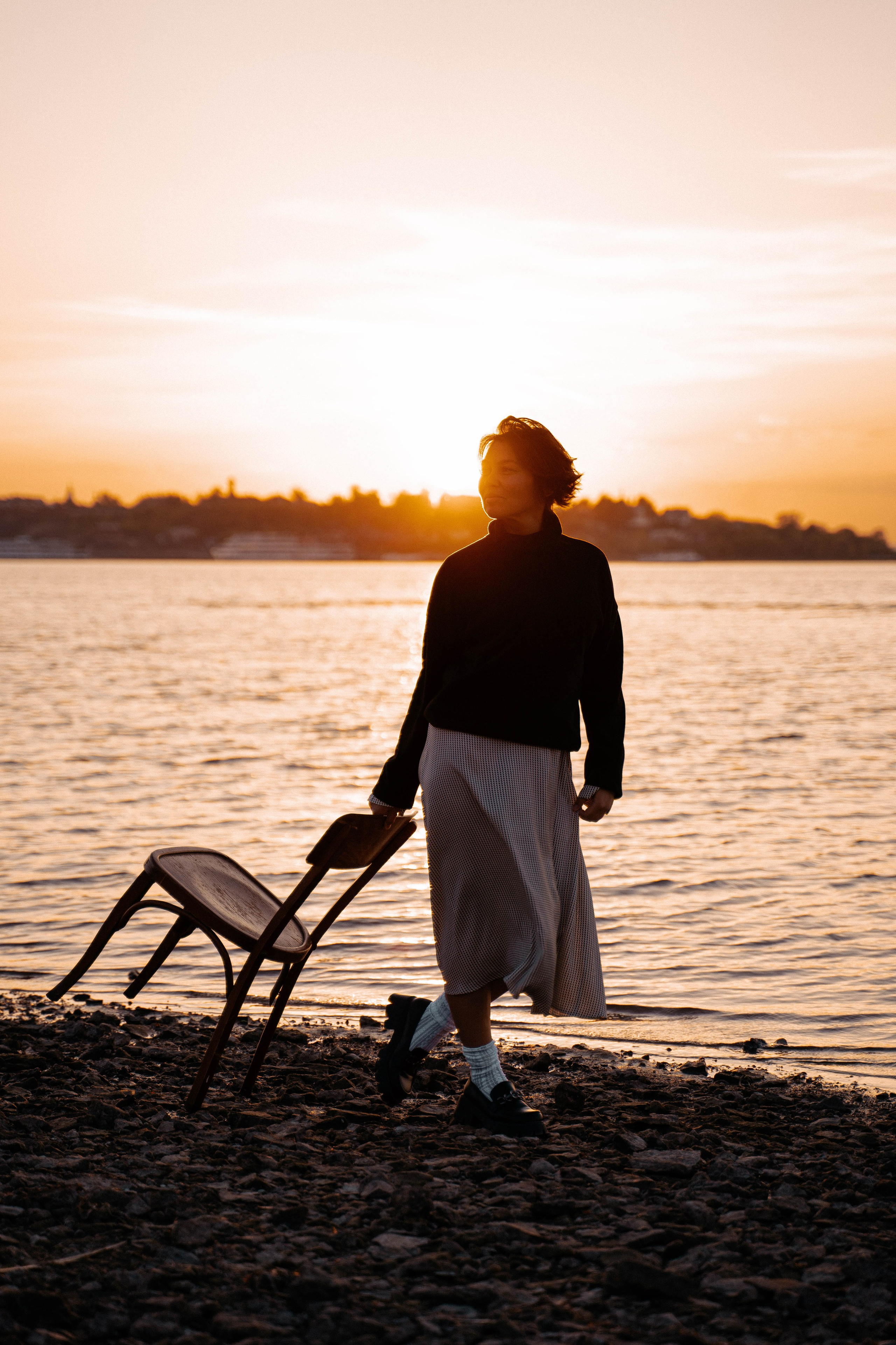 На берегу Свияги